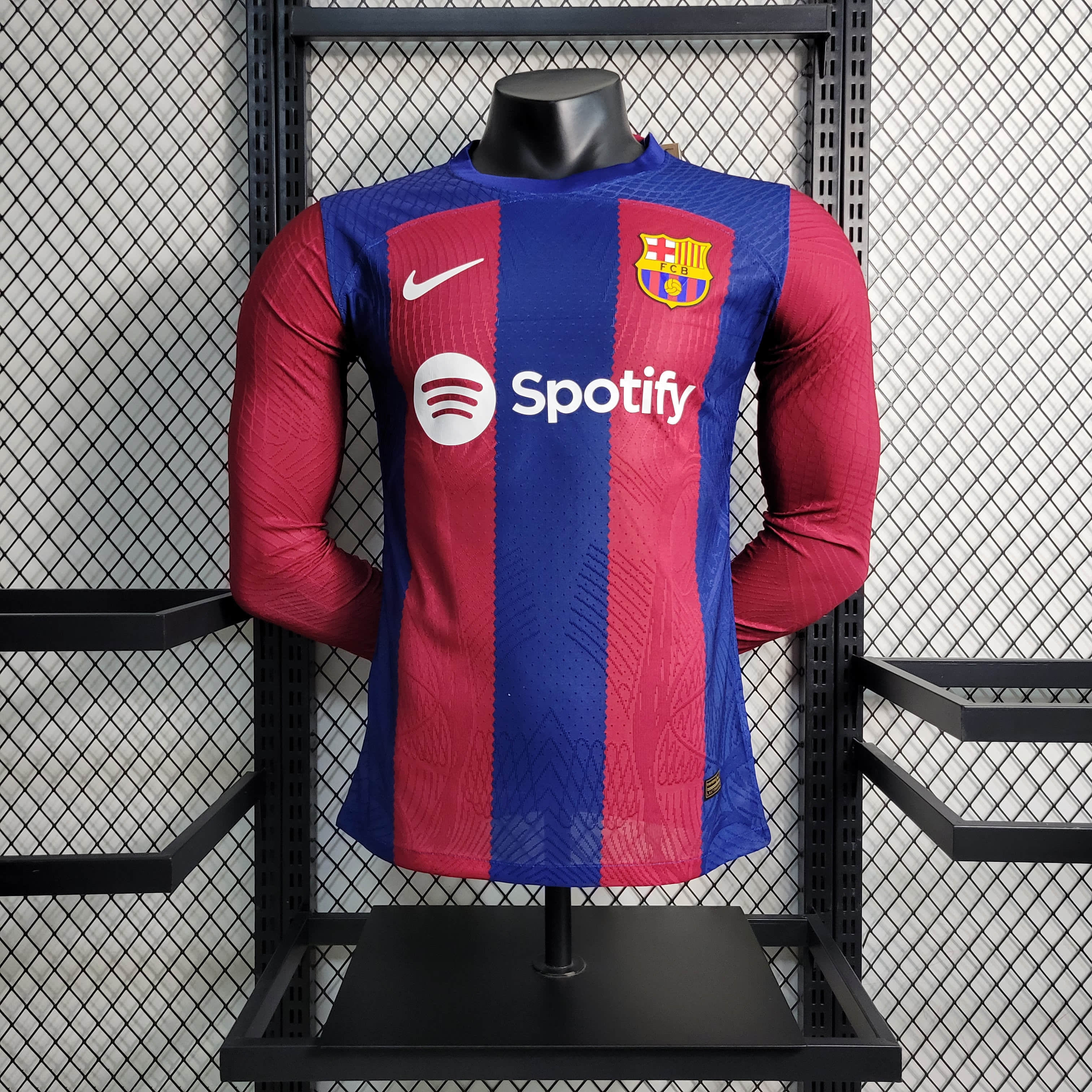 23/24 Player Long Sleeve Barcelona Home