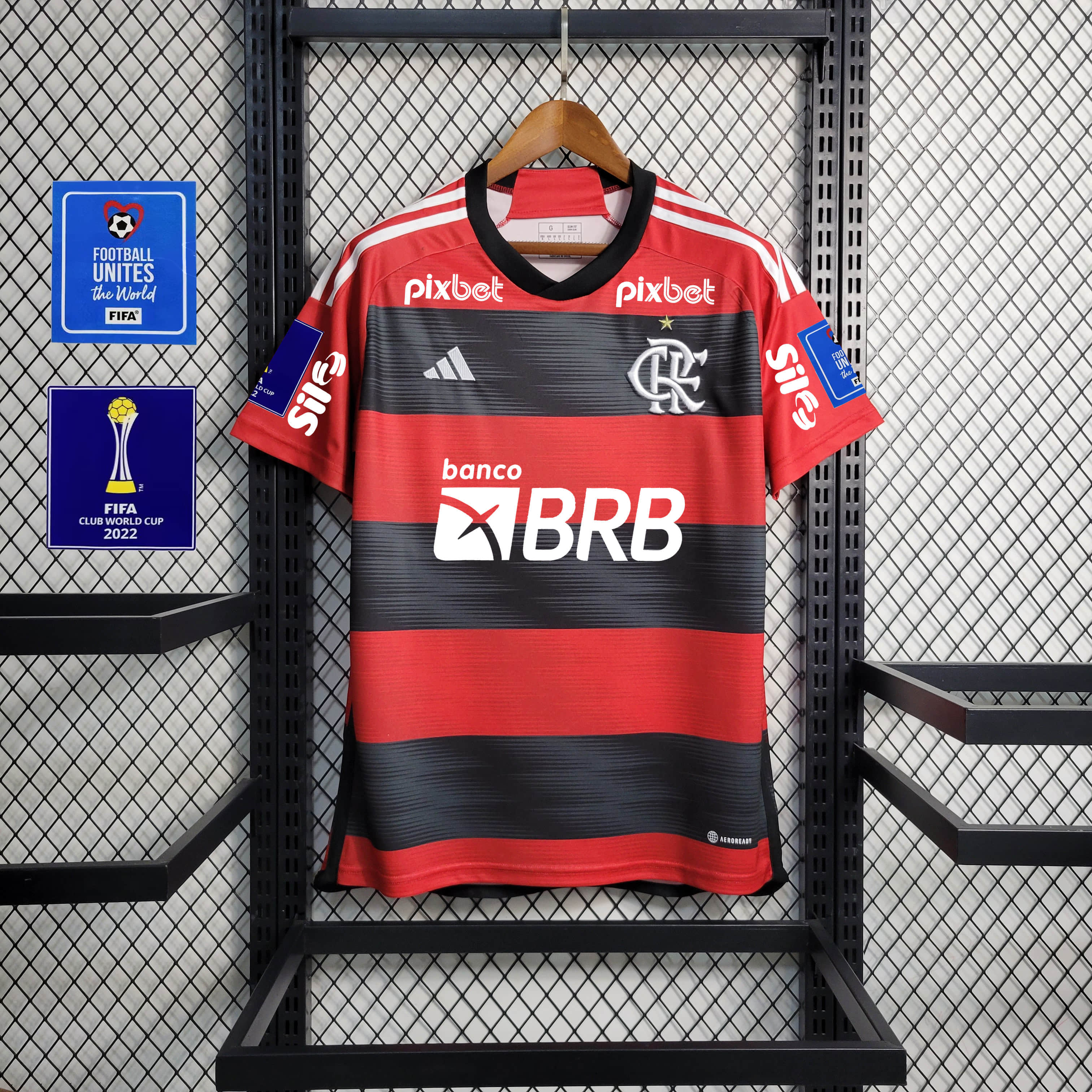 23/24 Flamengo all sponsors+patches S-4XL