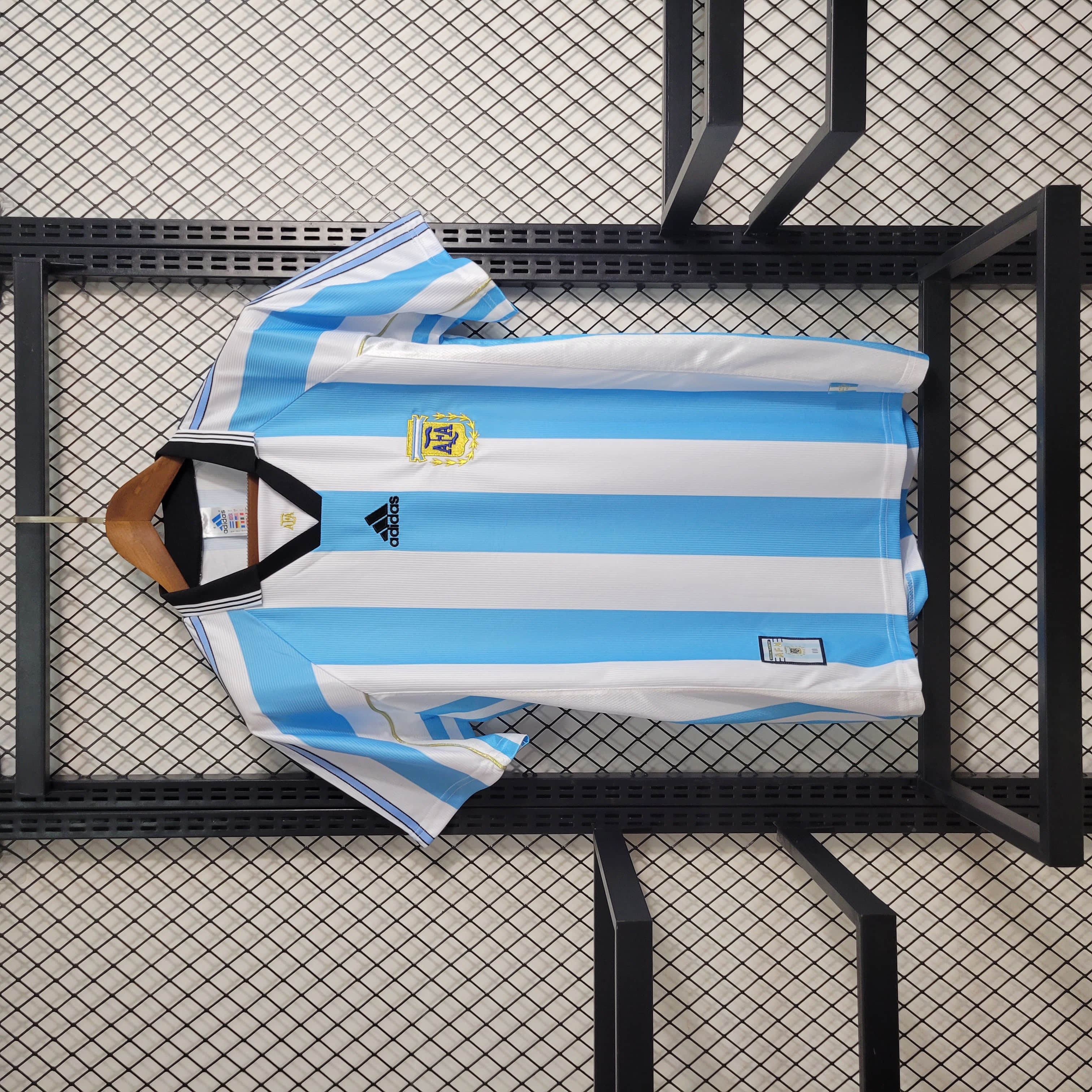 98 Argentina Retro Home Jersey