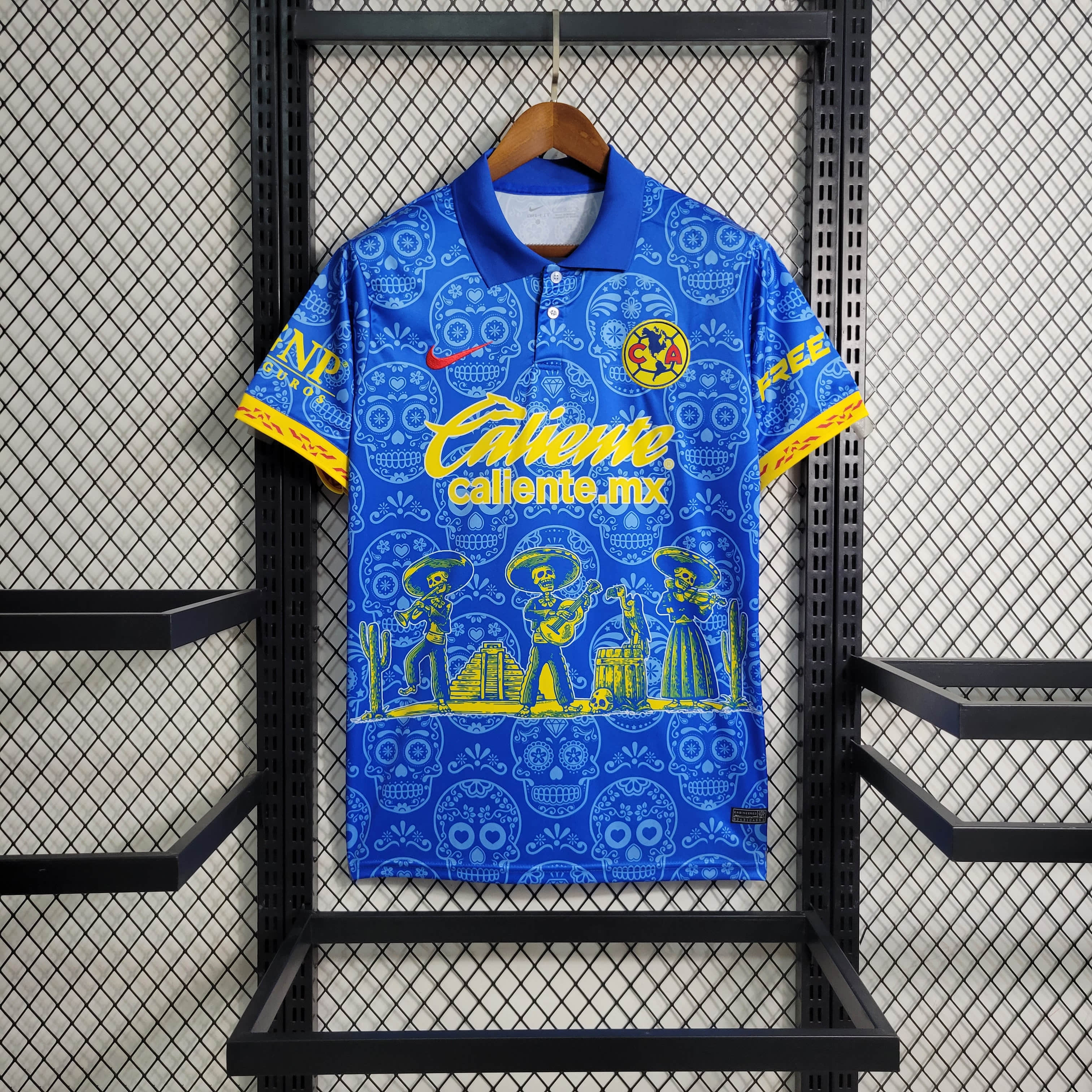23/24 Club América POLO Blue Special Edition Size S-4XL
