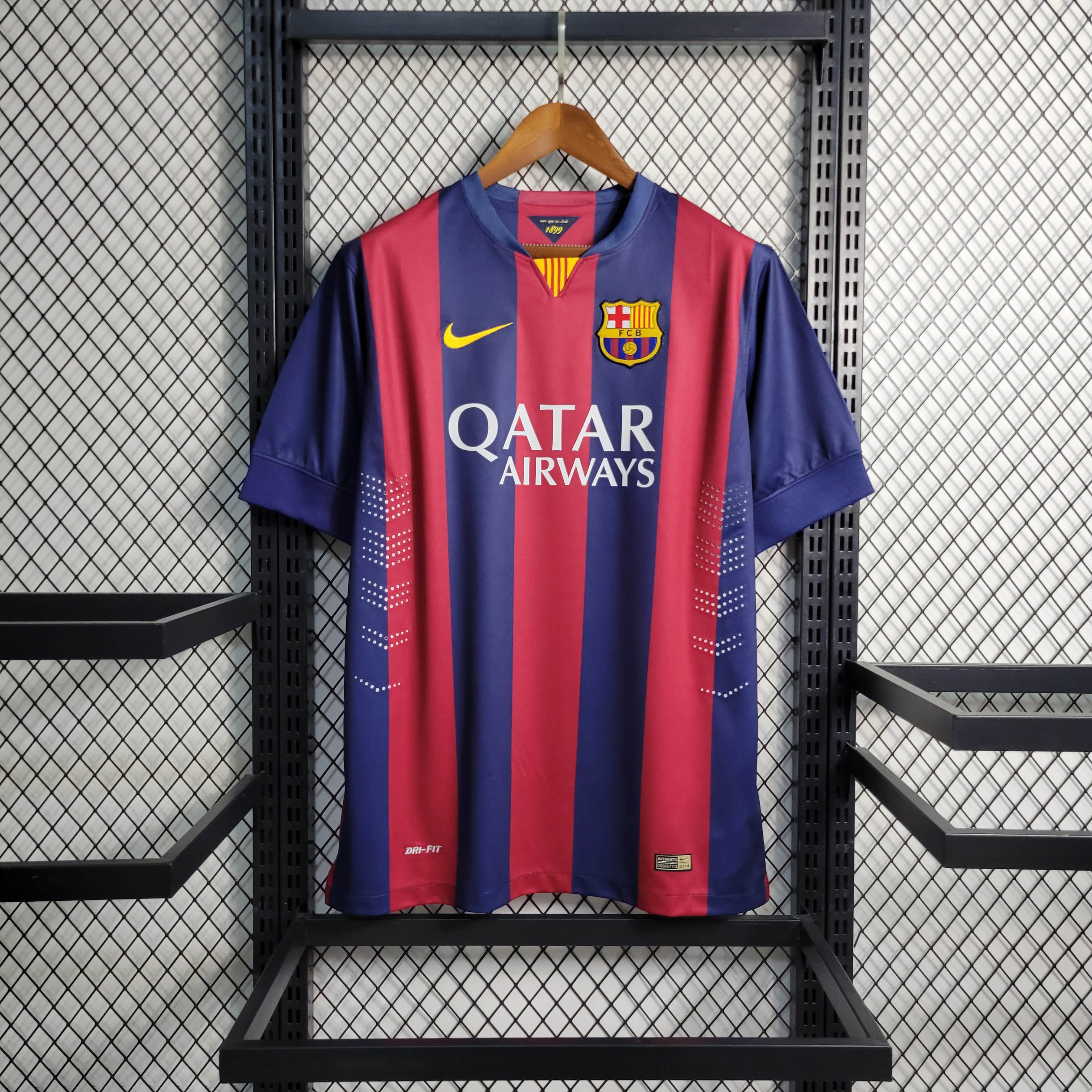 14/15 Retro Barcelona Home Jersey