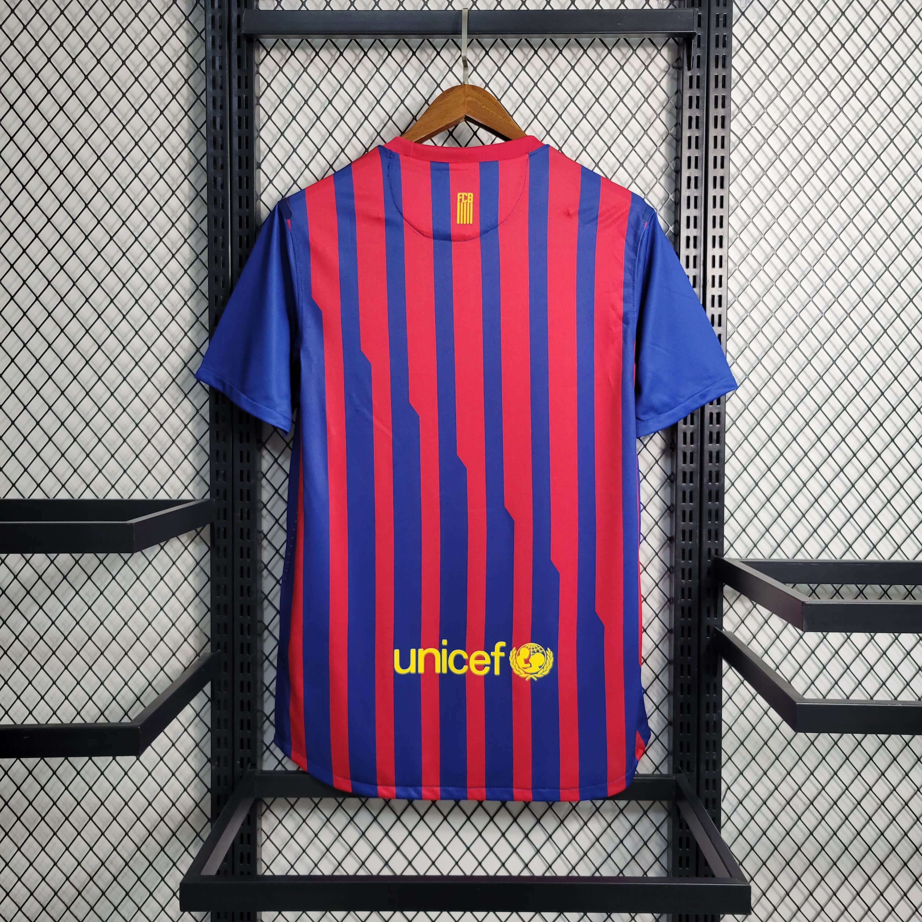 11/12 Retro Barcelona Home Jersey