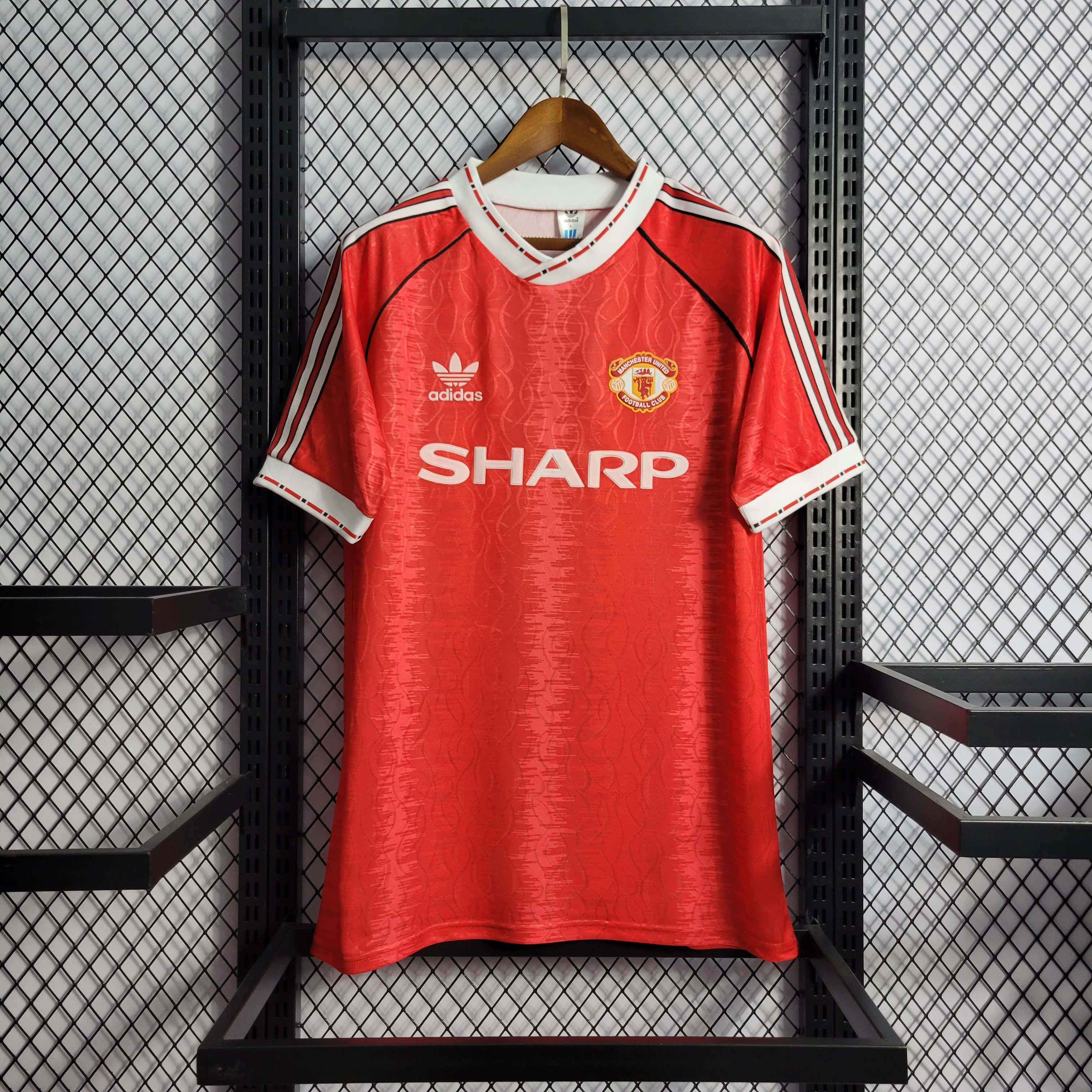 90/91 Retro Manchester United Home Jersey