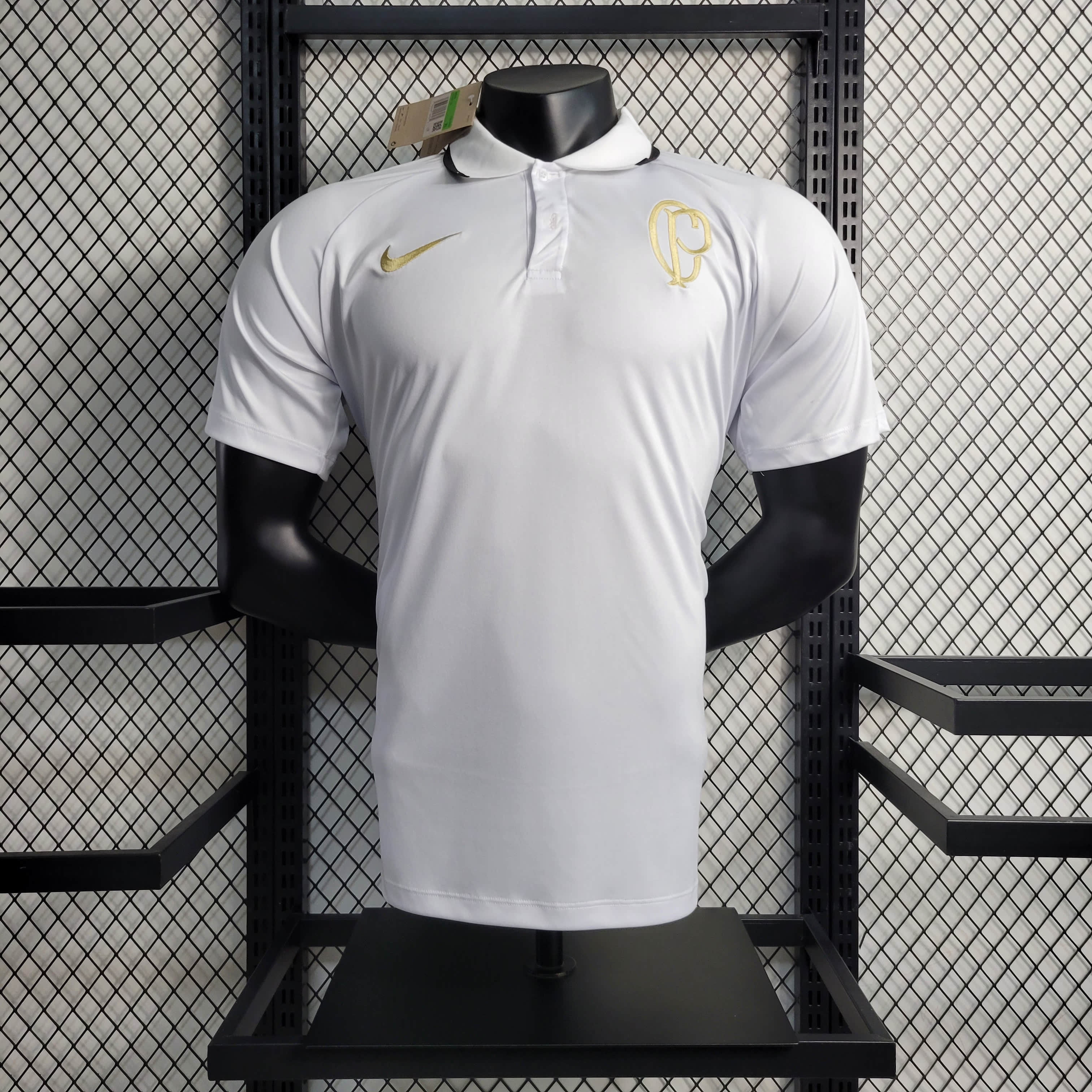23/24 POLO Corinthians White Training Suit Size S-XXL