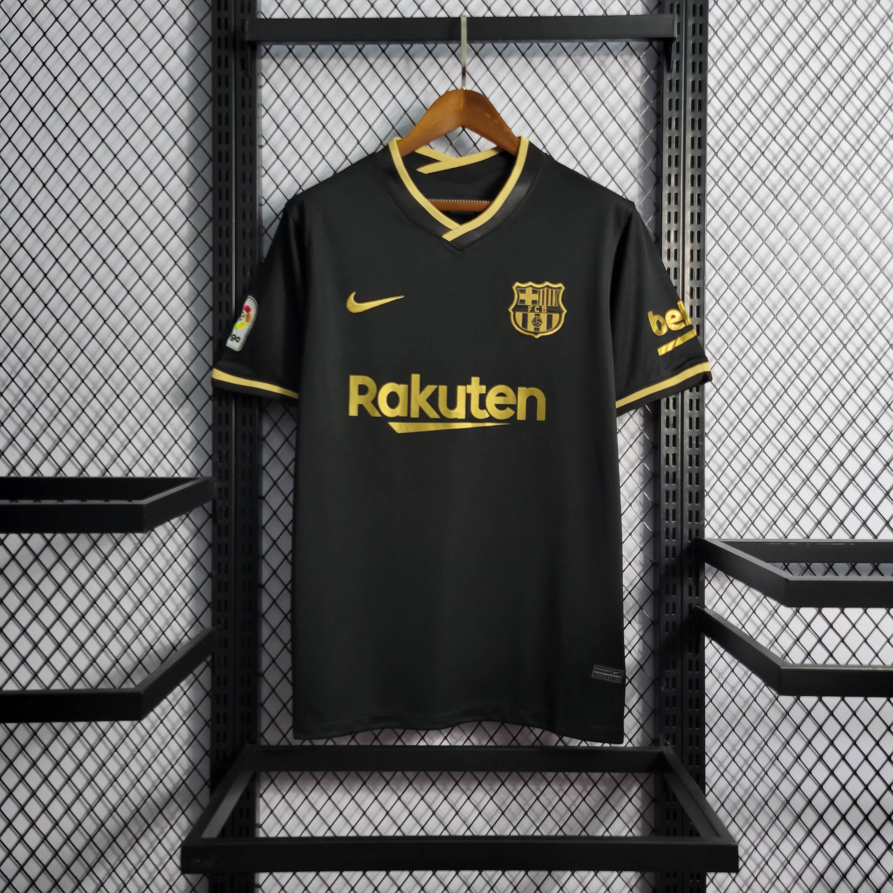 20/21 Barcelona Black Away Jersey