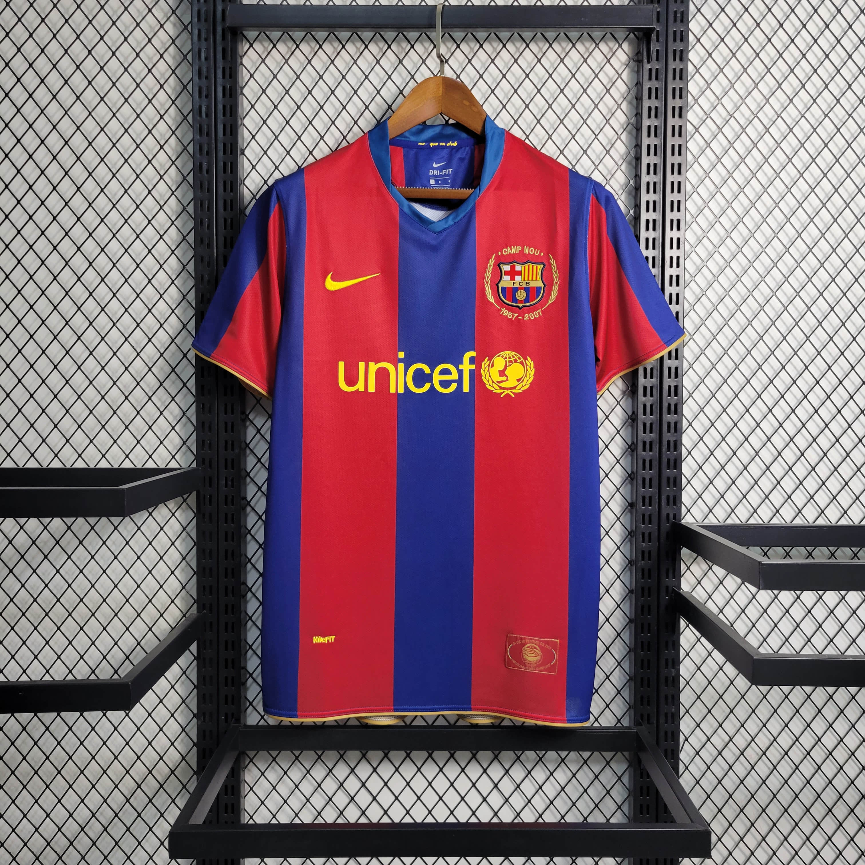07/08 Retro Barcelona Home Jersey