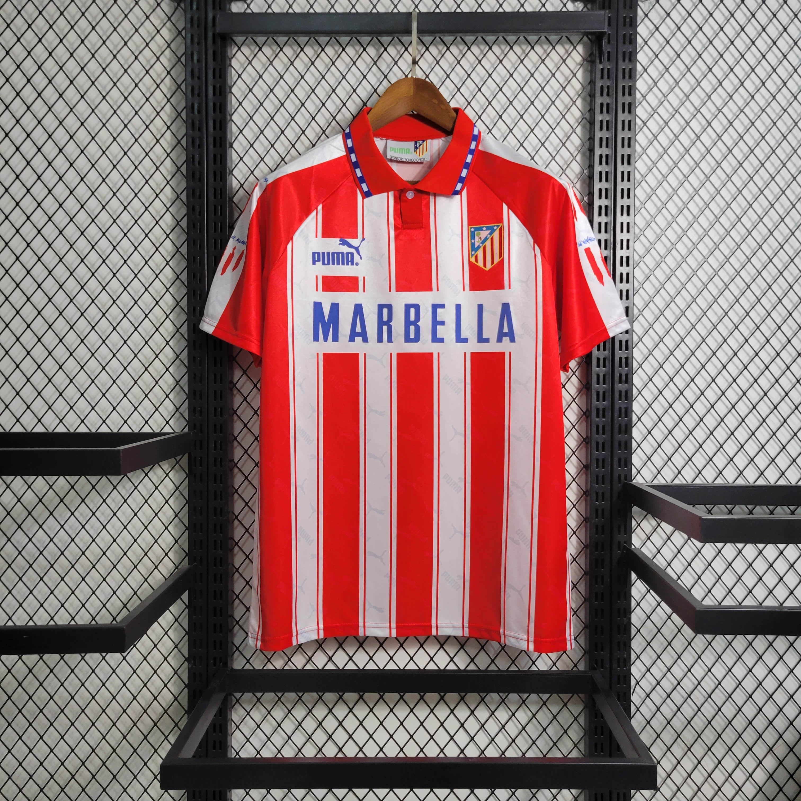 Retro 95/96 Atletico Madrid Home