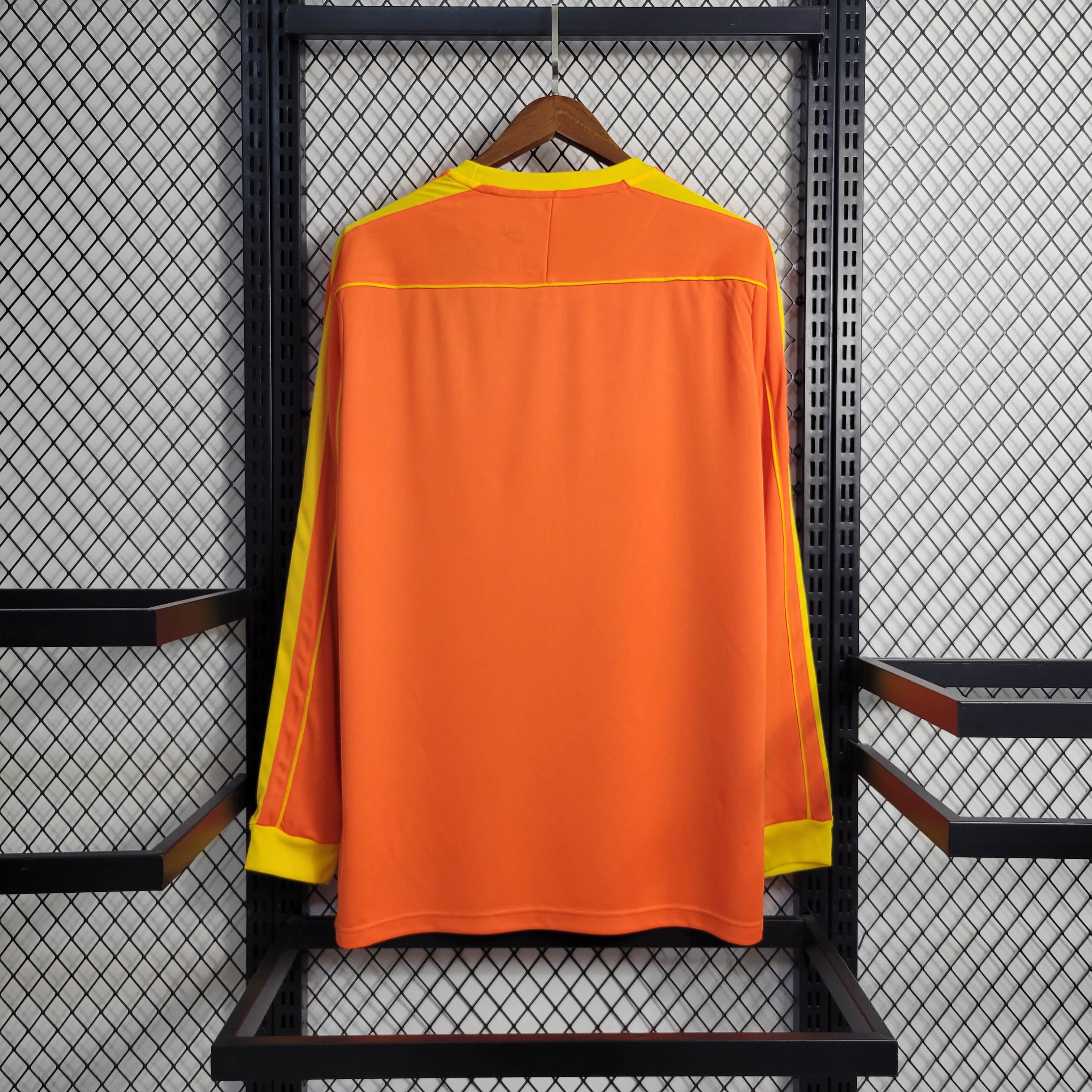 1998 Brazil Retro Goalkeeper 2 Long sleeve Jersey