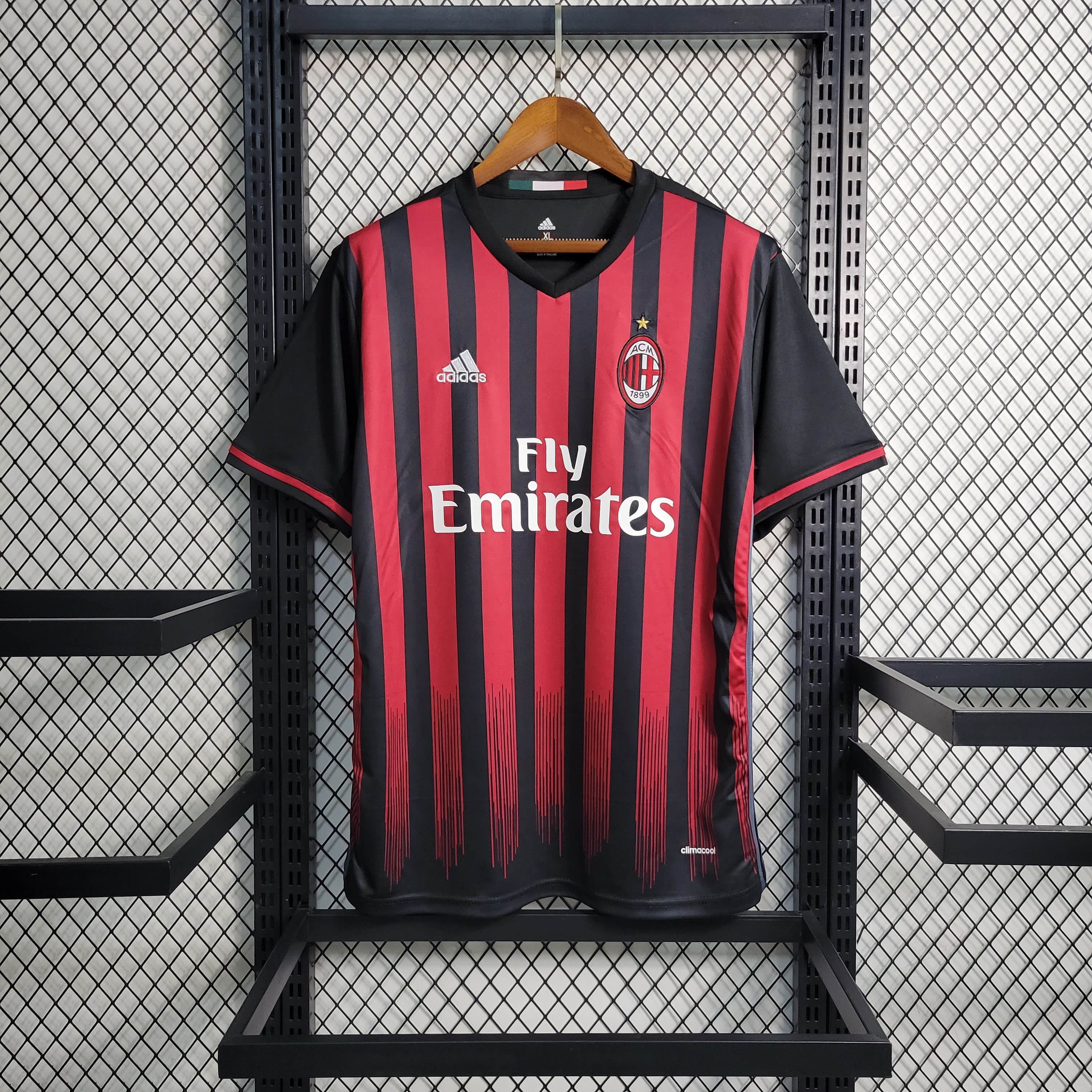 16/17 Retro AC Milan Home Jersey