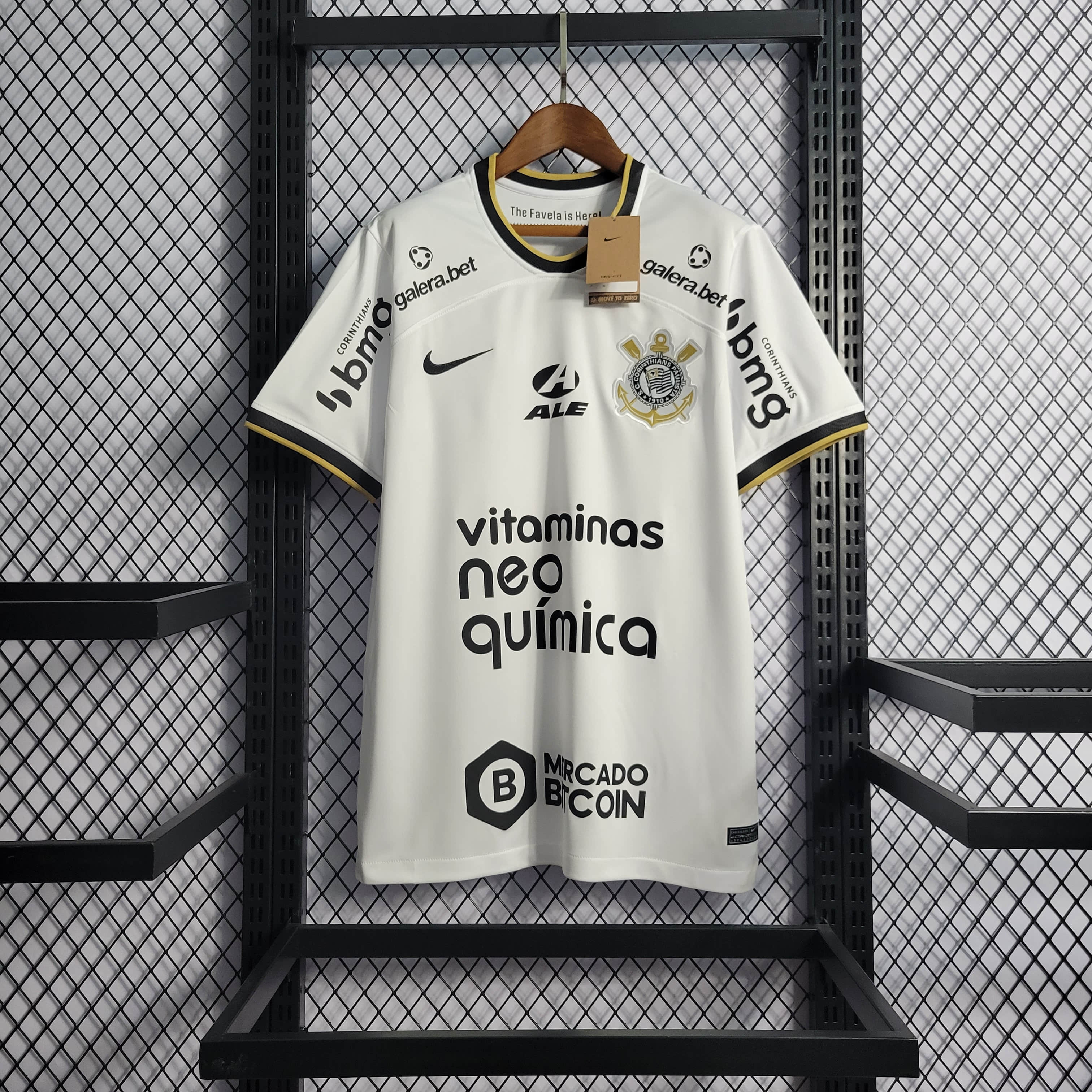 22/23 all sponsors Corinthians home S-XXL