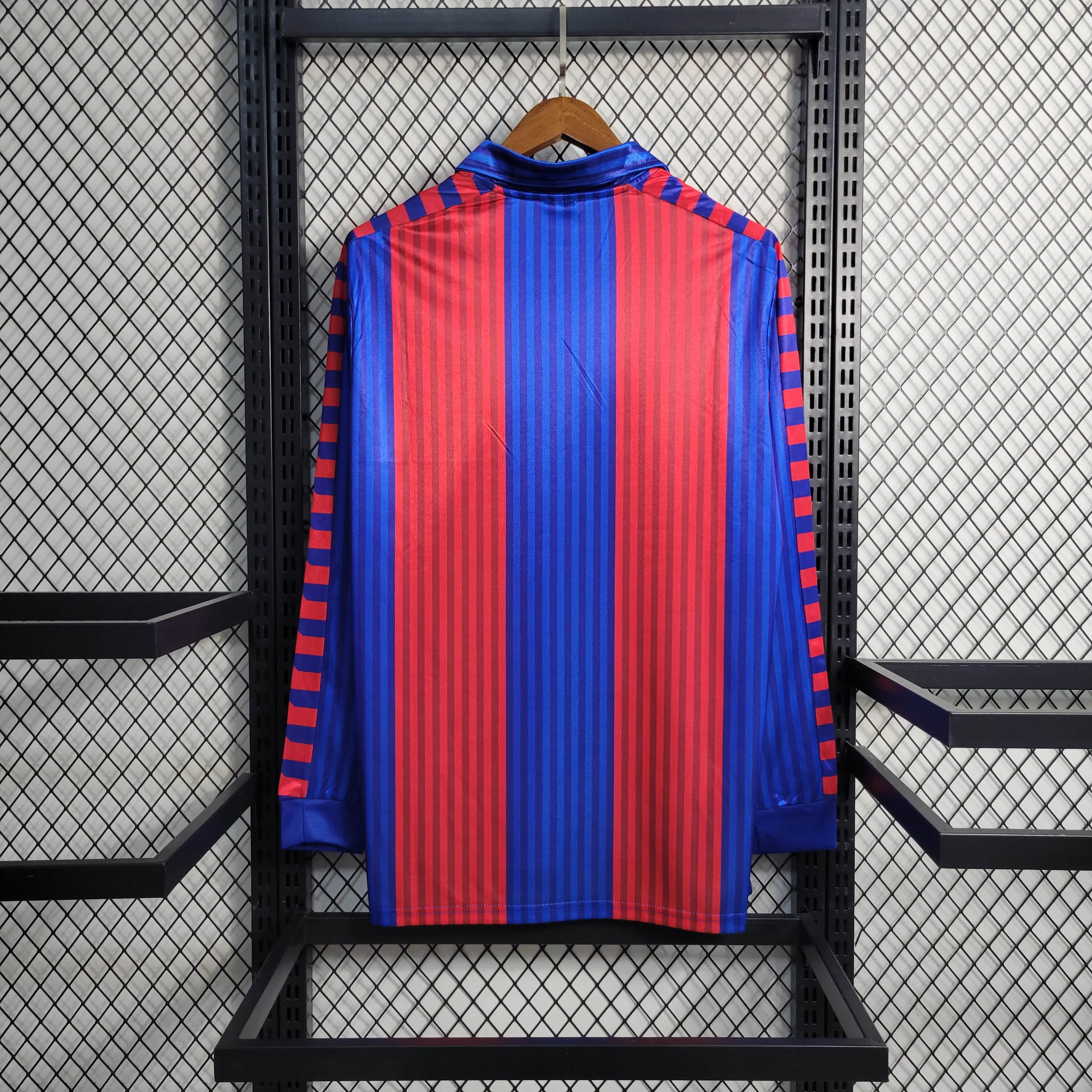 1992 Retro Barcelona Home Long Sleeve Jersey