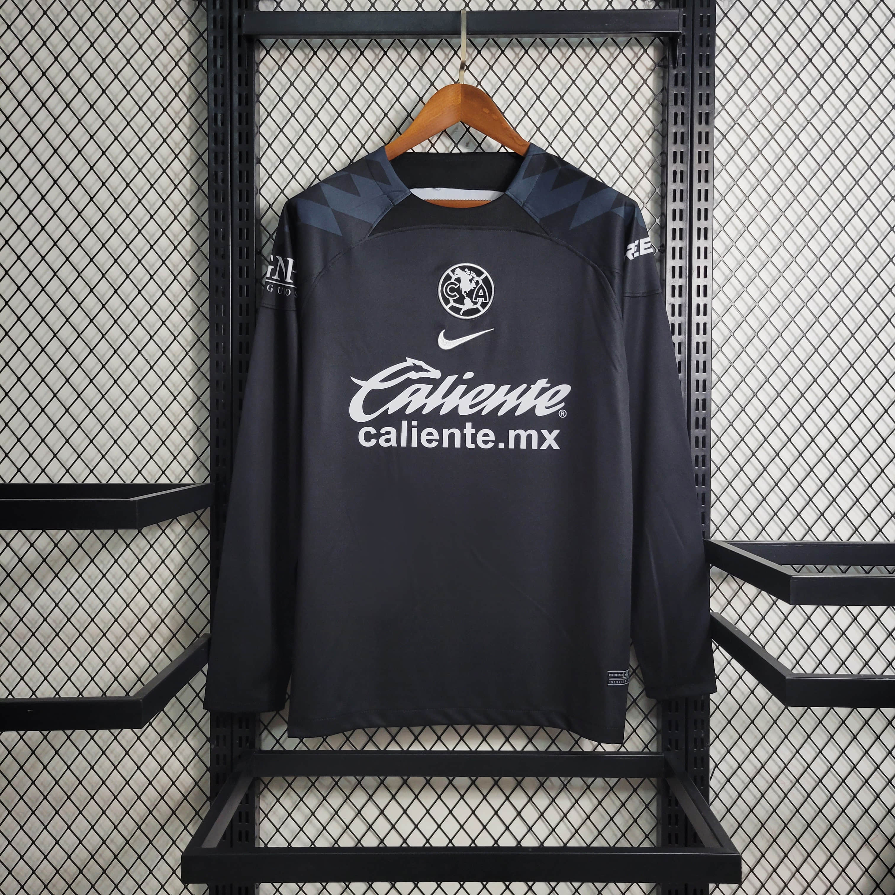23/24 Club América Black Training Suit Long Sleeve Size S-4XL