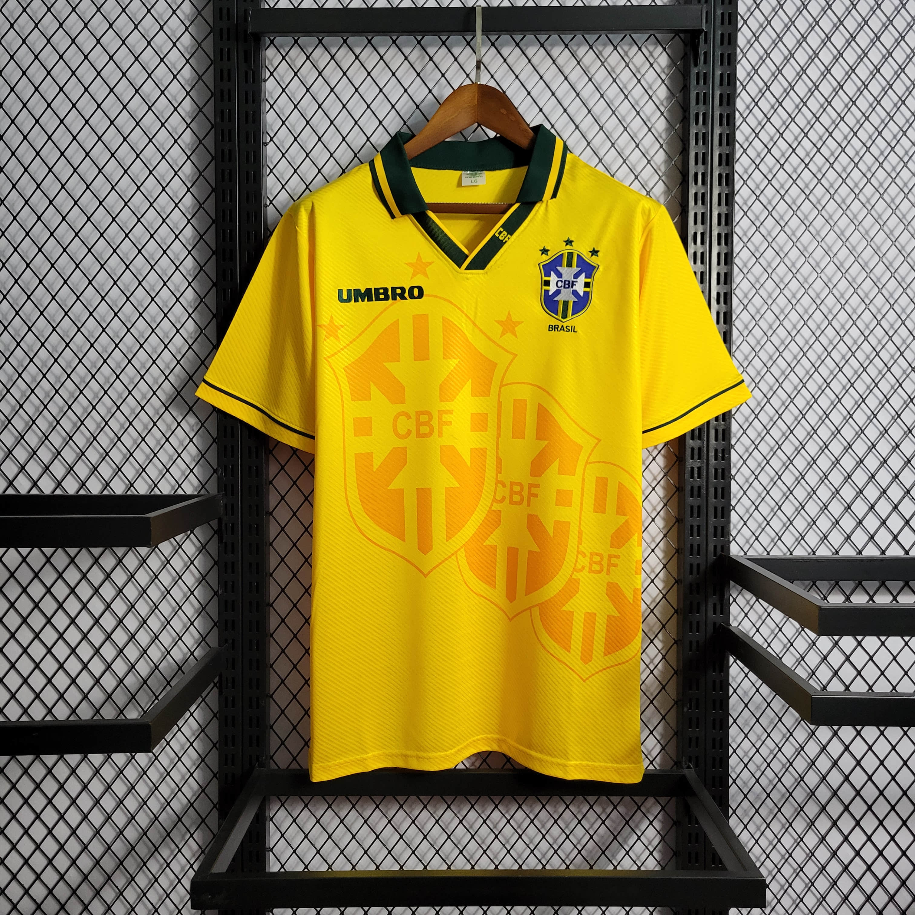 1994 Retro Brazil Home Jersey