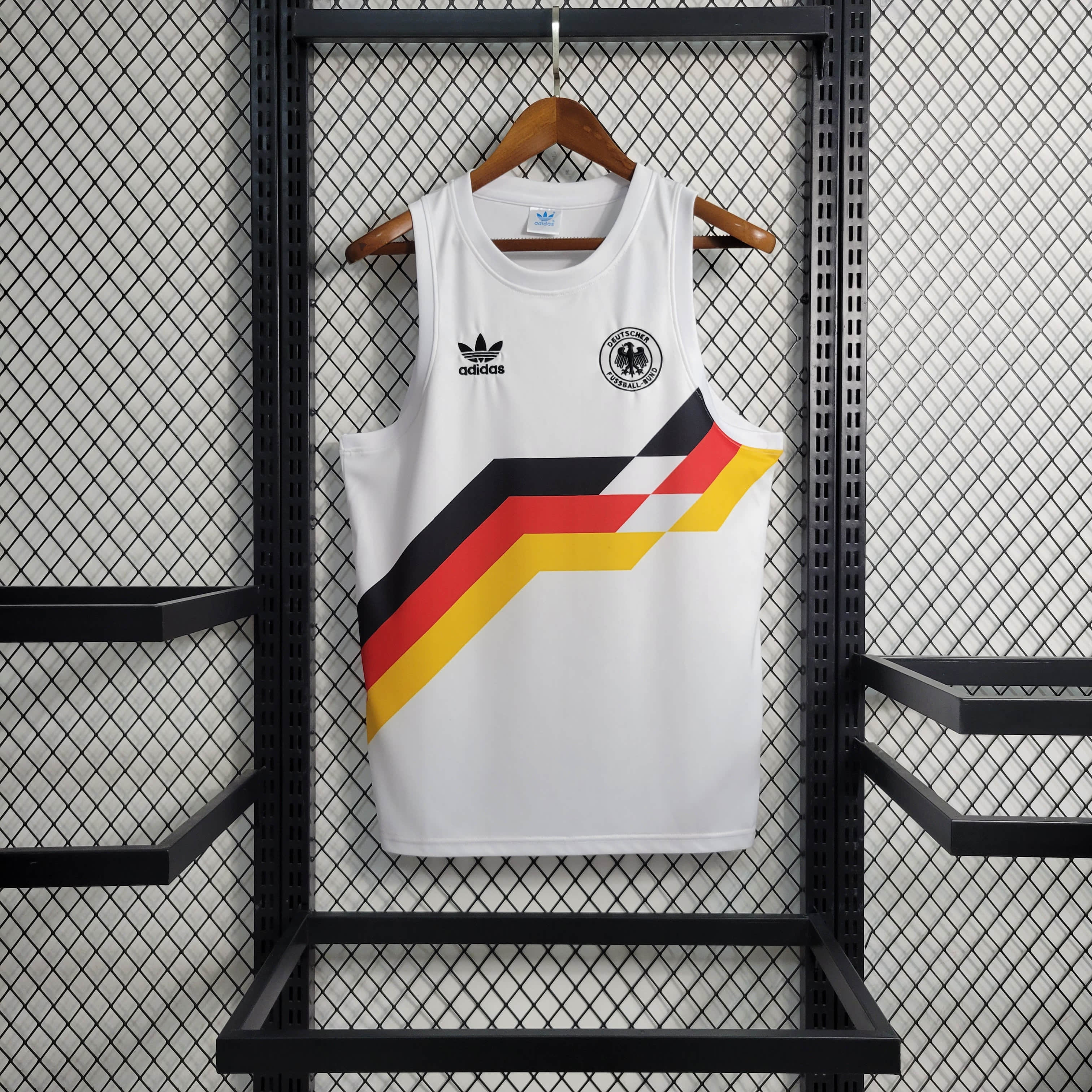 Retro 1990 World Cup German Tank Top Size S-XXL