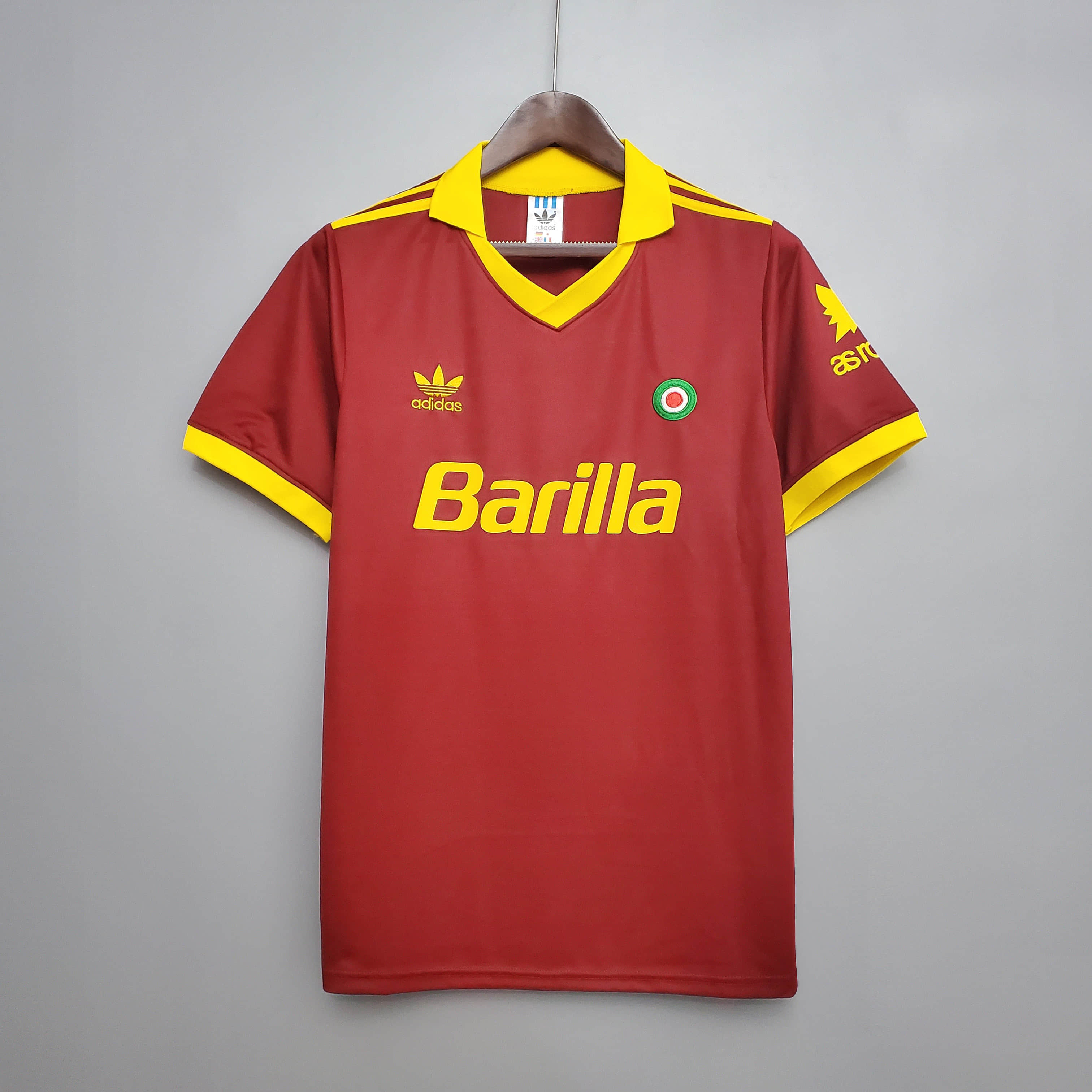 91/92 AS Roma Home Jersey
