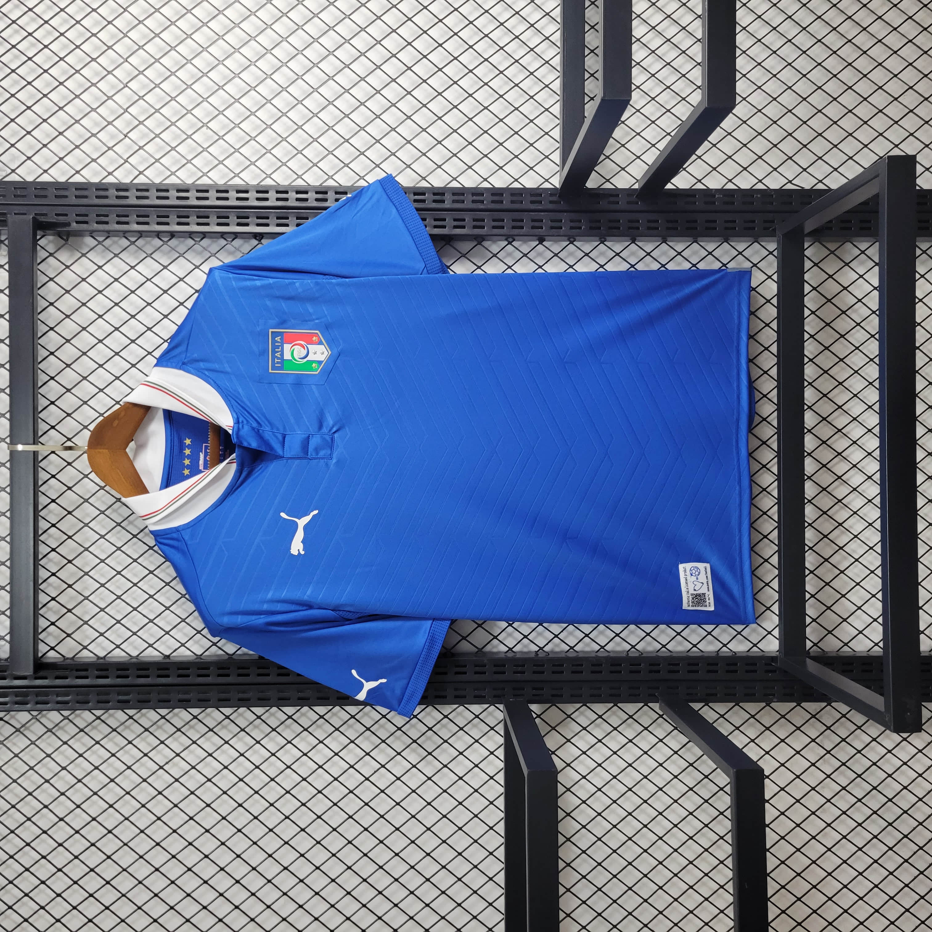 2012 Retro Italy EURO Home Jersey