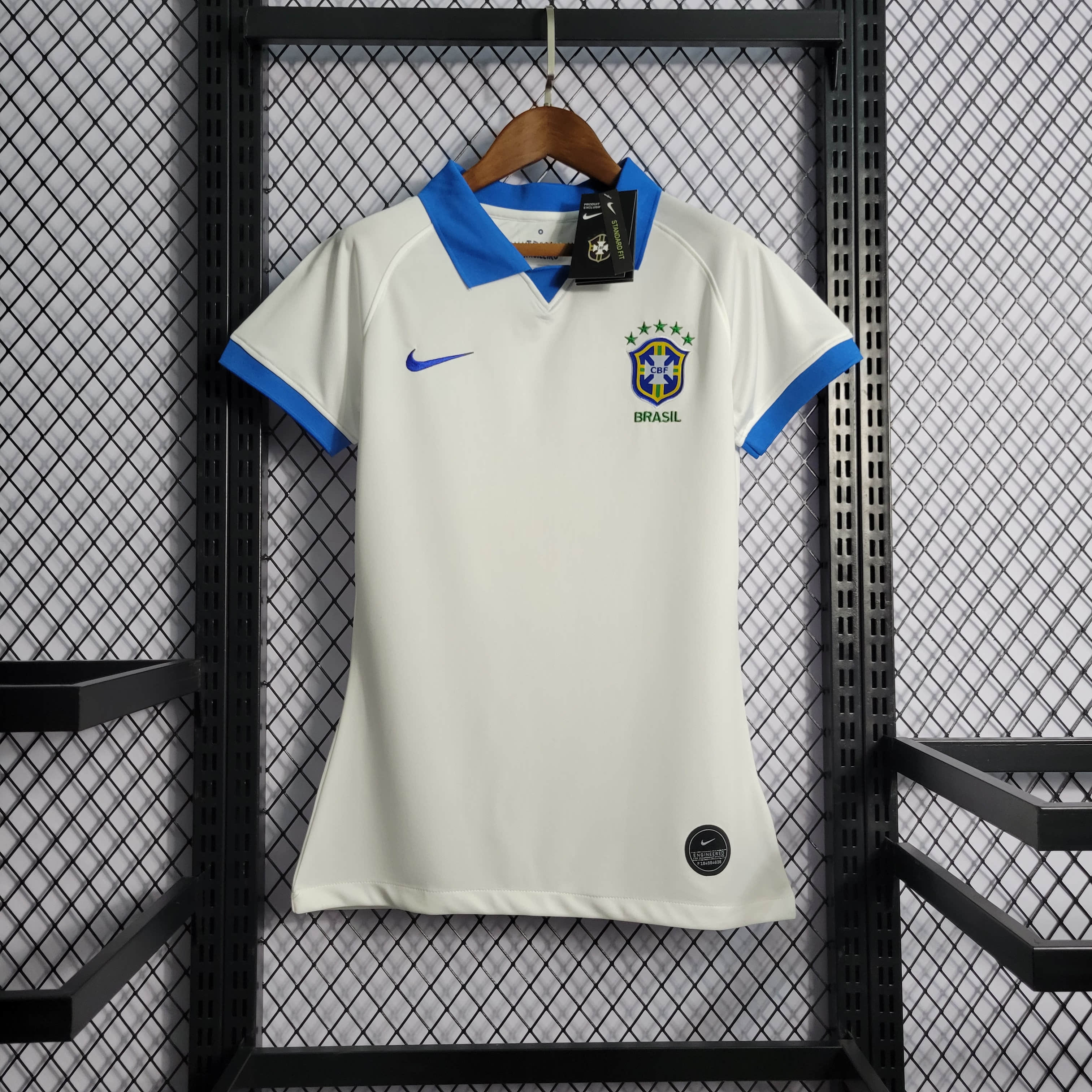 2019 Brazil Away Women Jersey