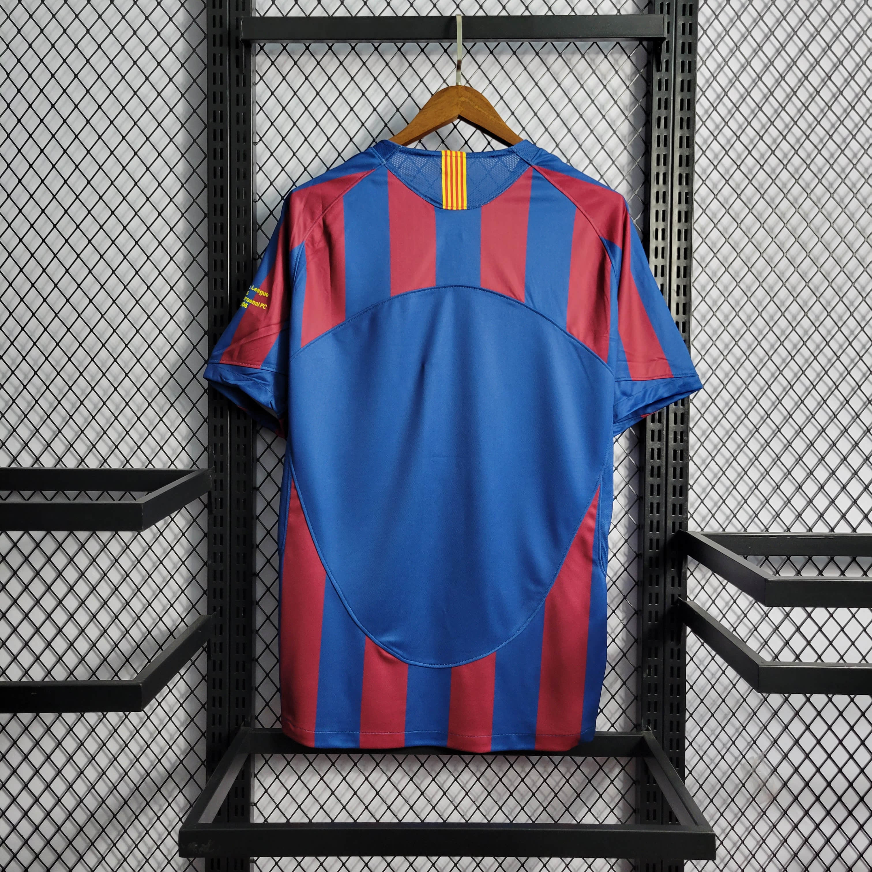 06 Retro Barcelona Home Jersey