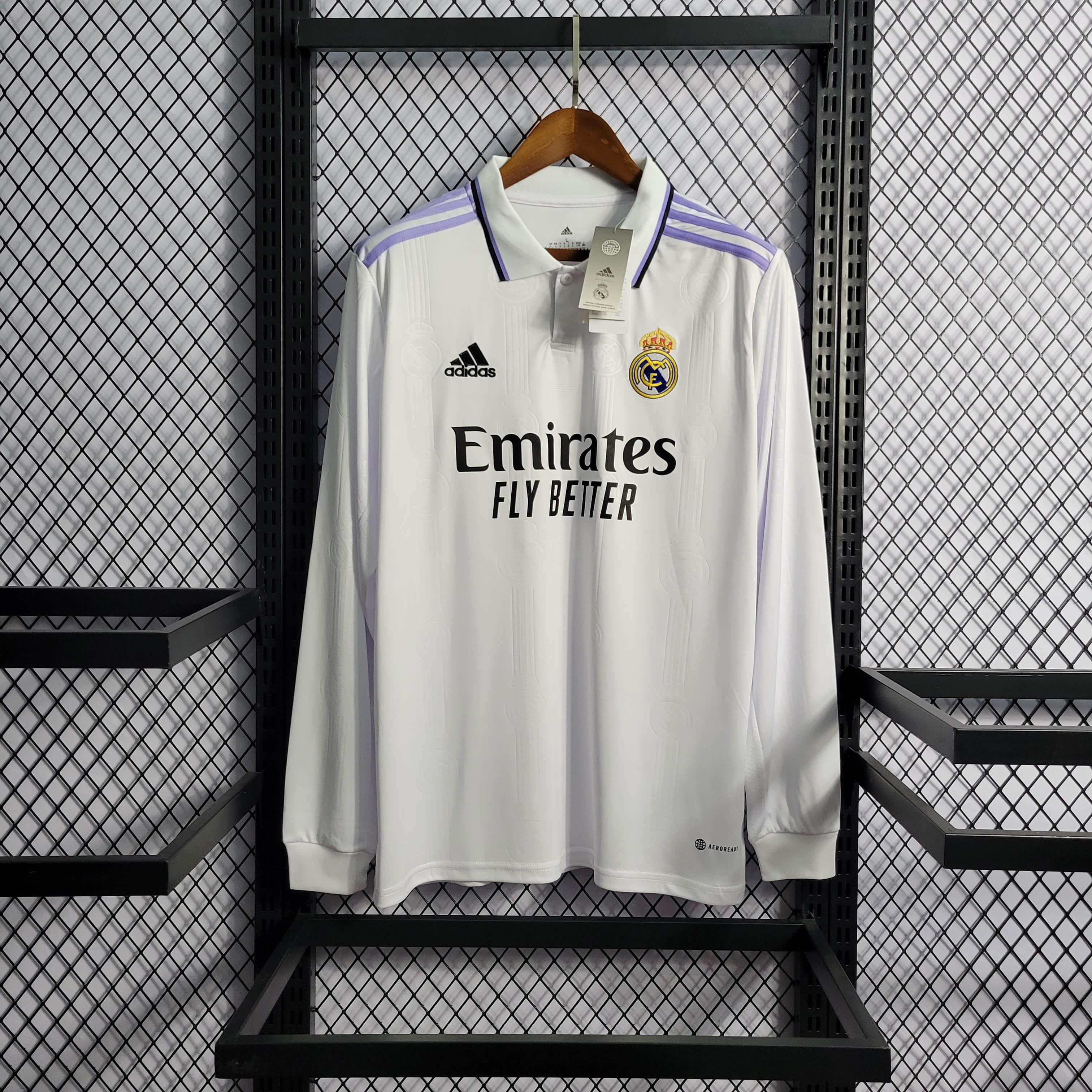 22/23 Long Sleeve Real Madrid Home