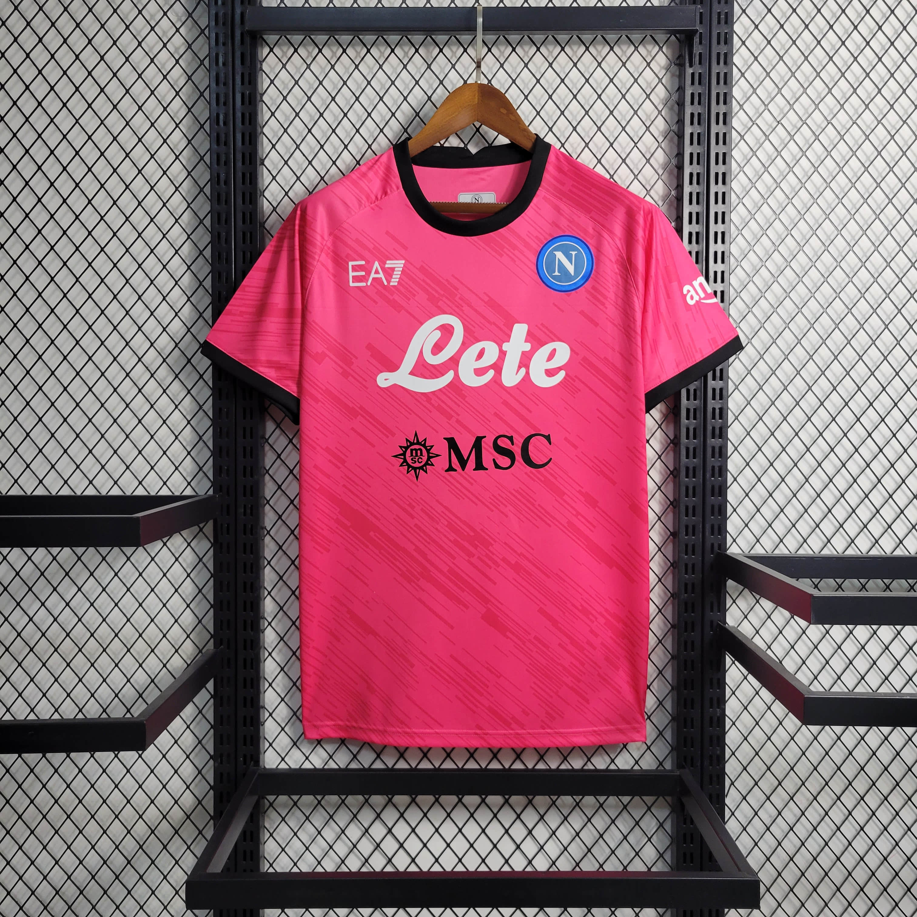 23/24 Napoli Pink Goalkeeper Jersey