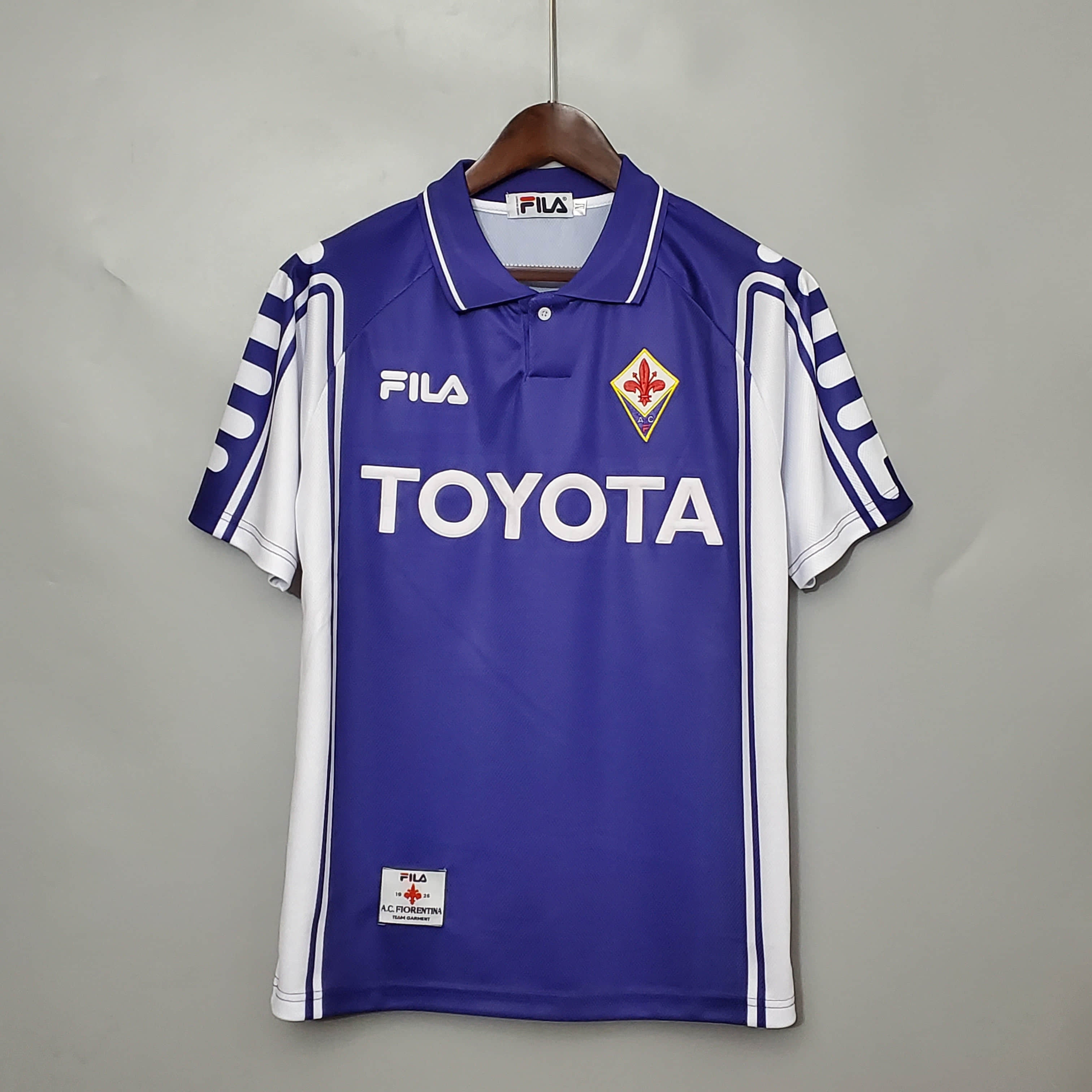 99/00 ACF Fiorentina Retro Home Jersey