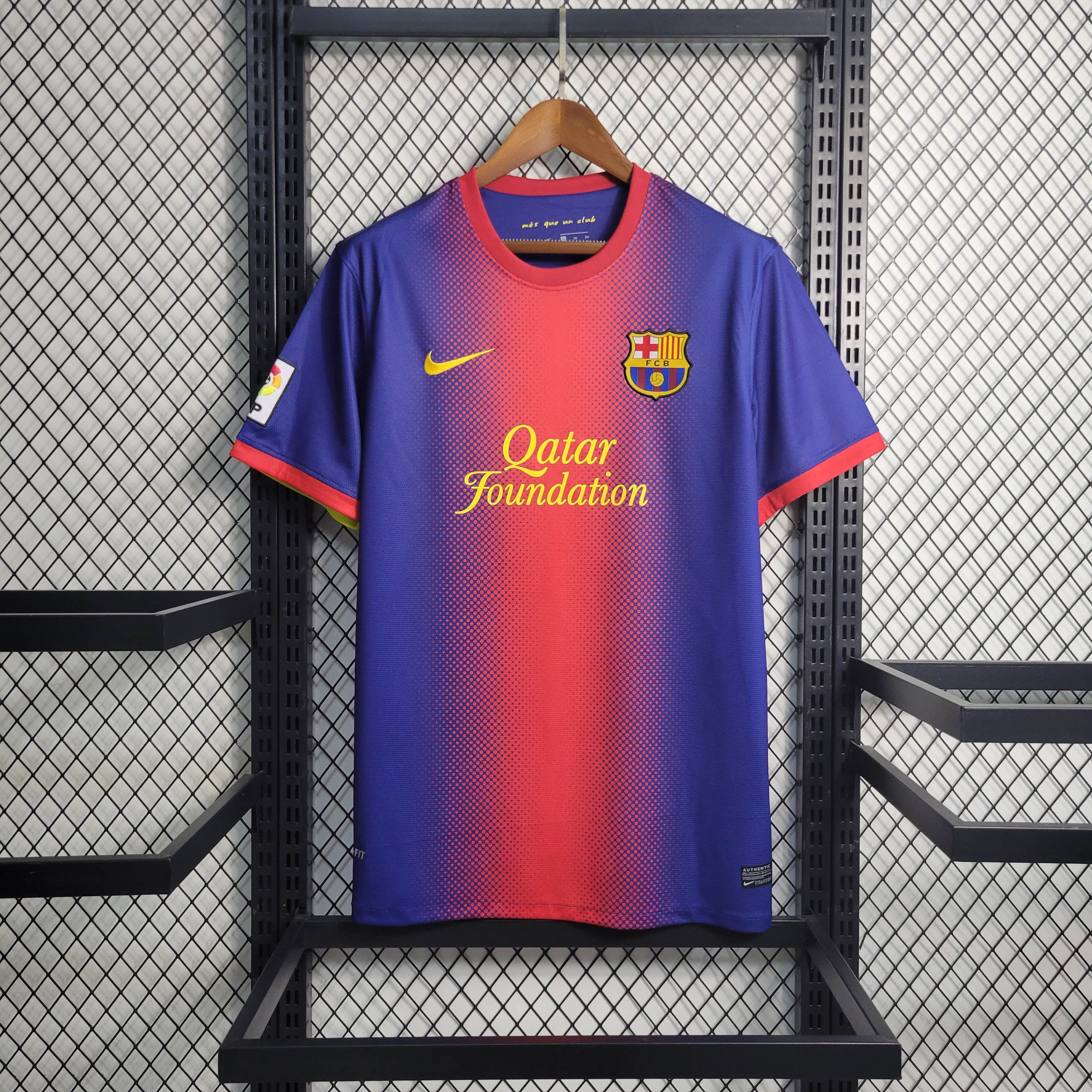 12/13 Retro Barcelona Home Jersey