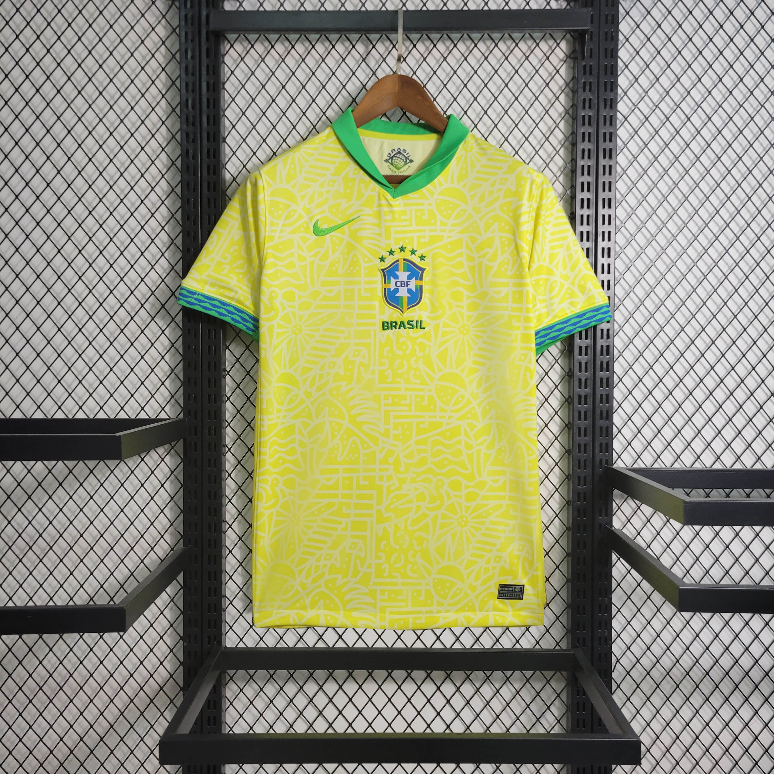 24 Brazil Home Jersey