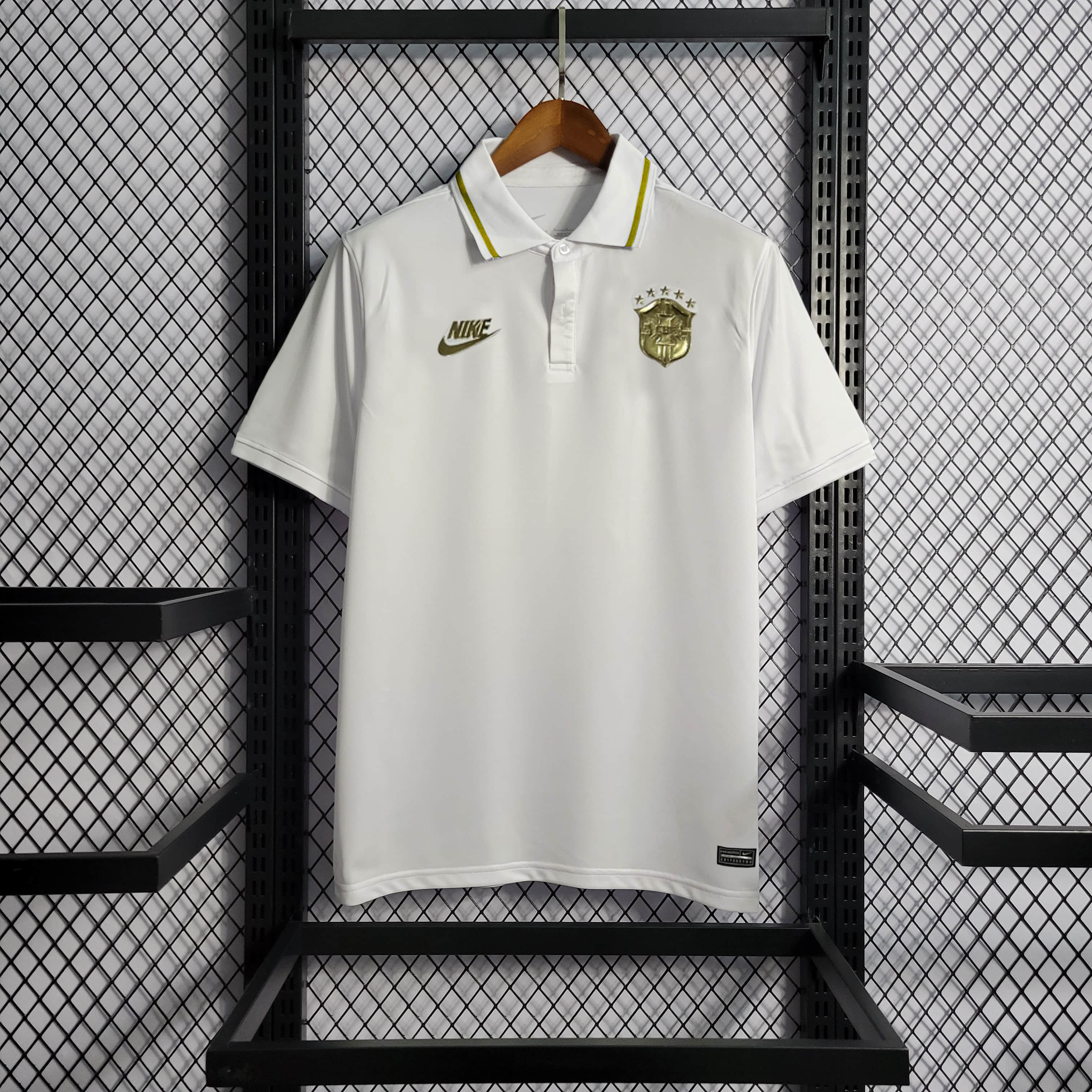 22/23 Brazil POLO Gold Jersey