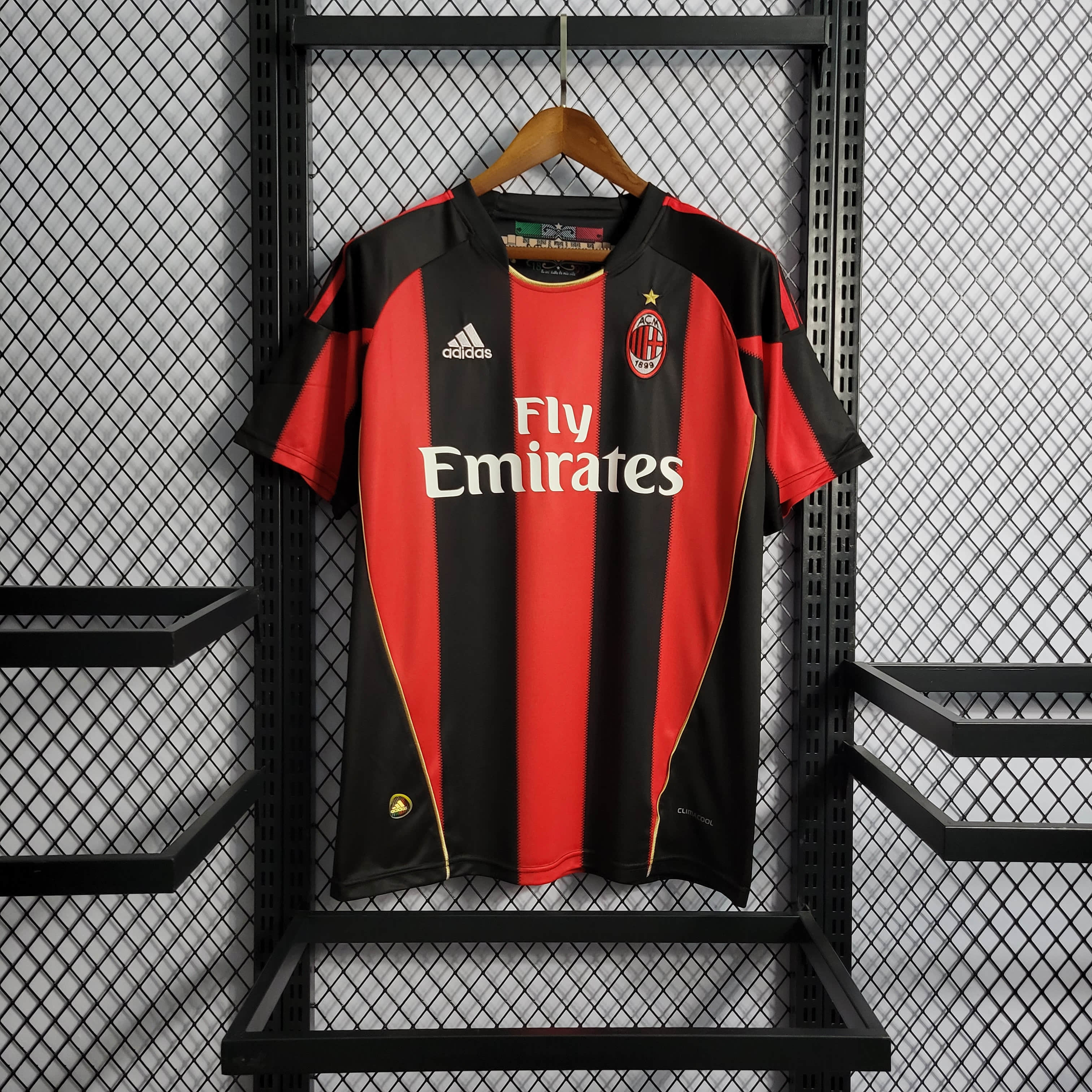 10/11 Retro AC Milan Home Jersey