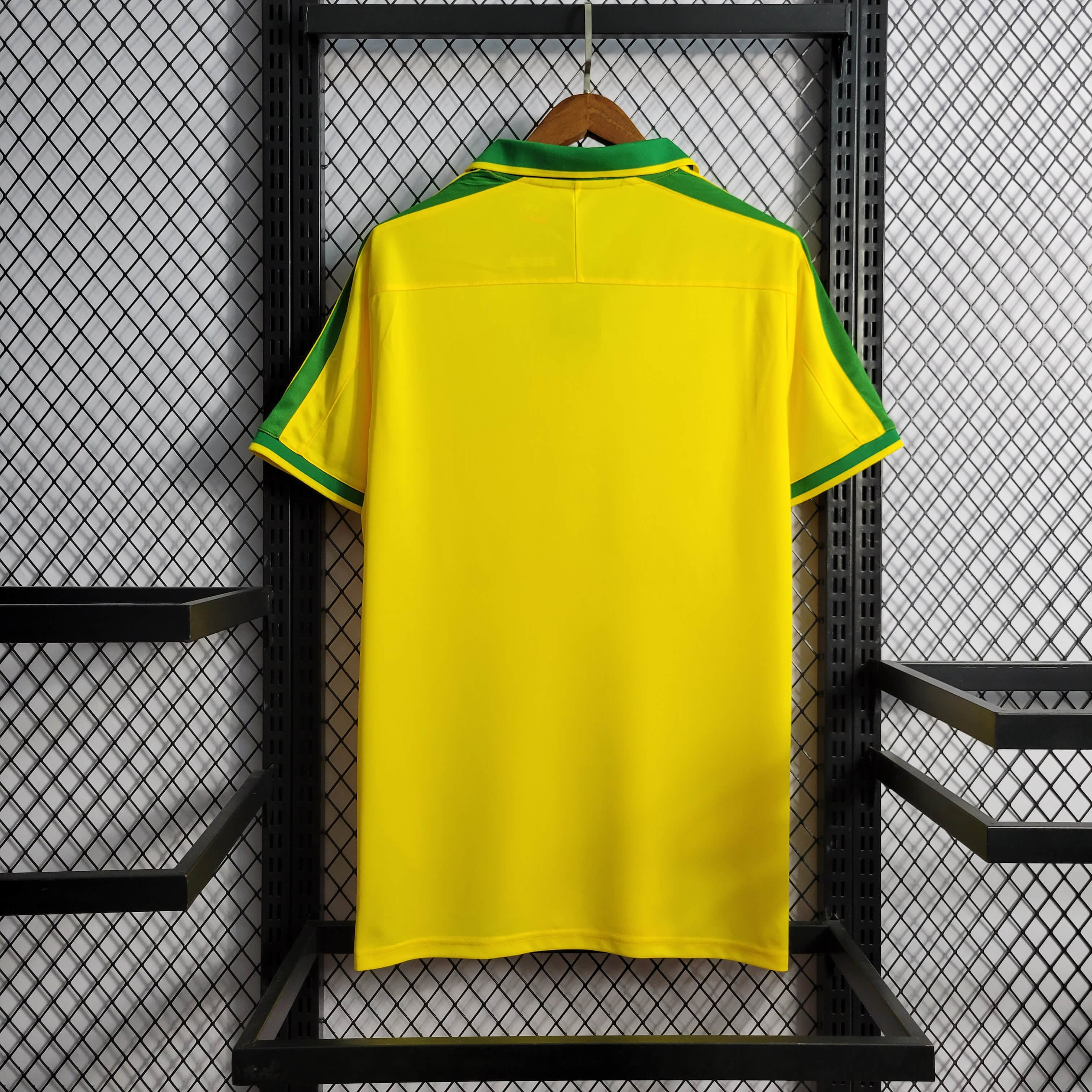 1997 Brazil Retro Home Jersey