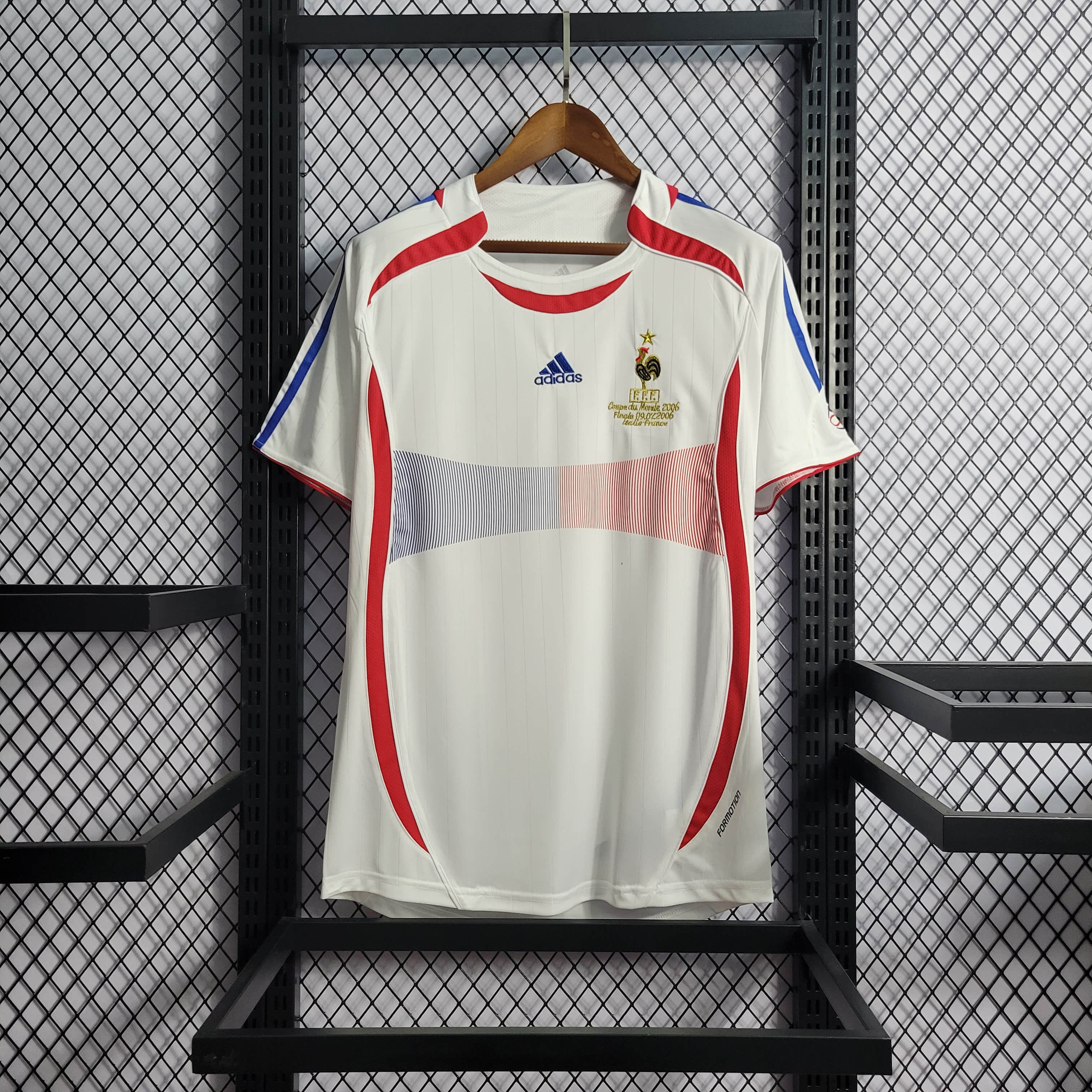 2006 Retro France Away Jersey