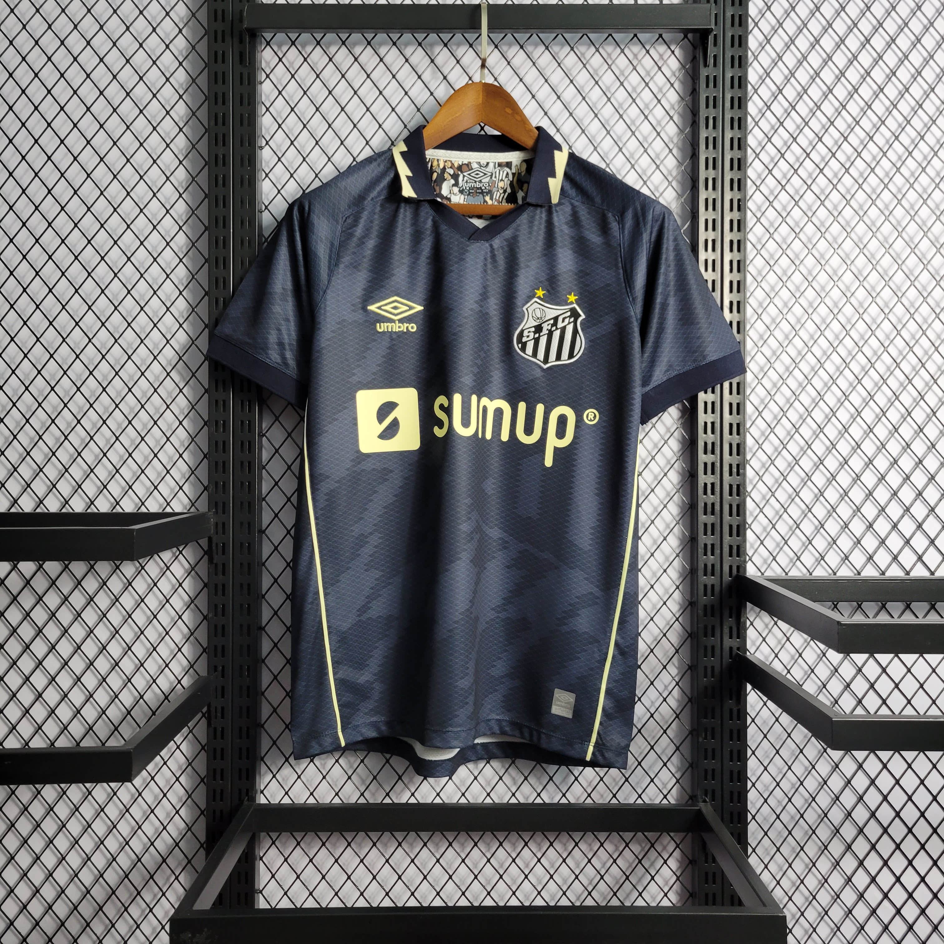 22/23 Santos Black 2 Away Size S-XXL