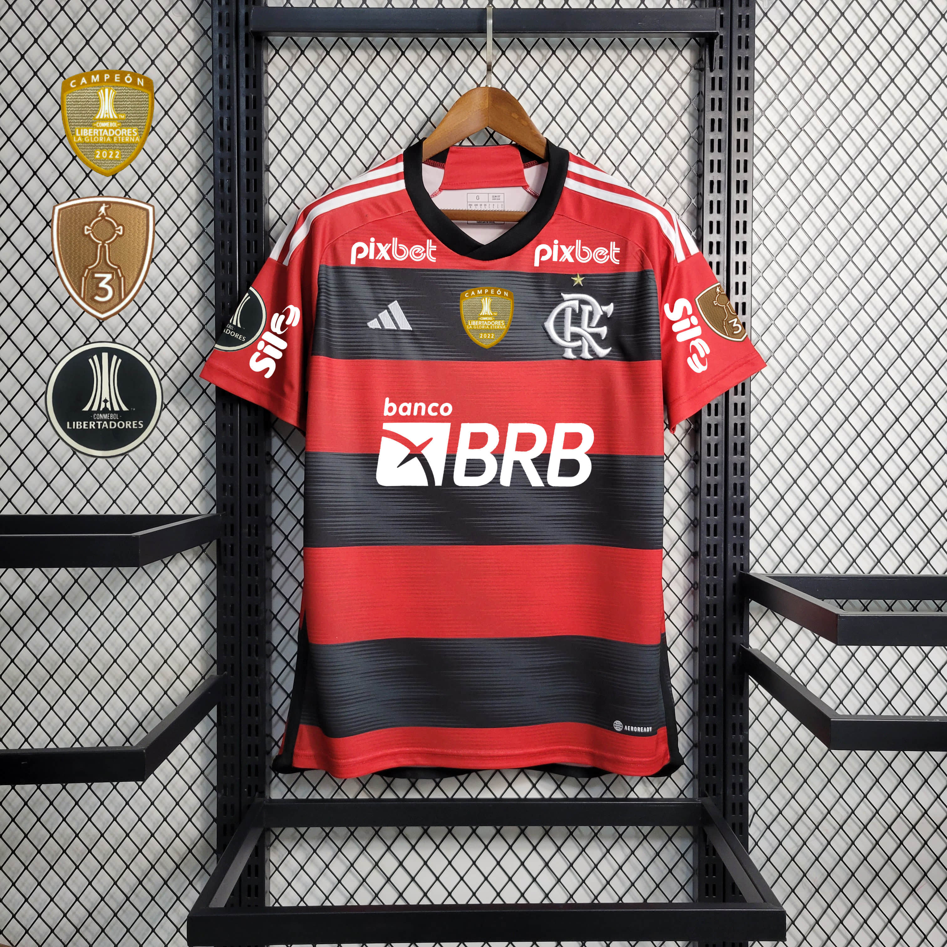 23/24 Flamengo all sponsors+patches S-4XL