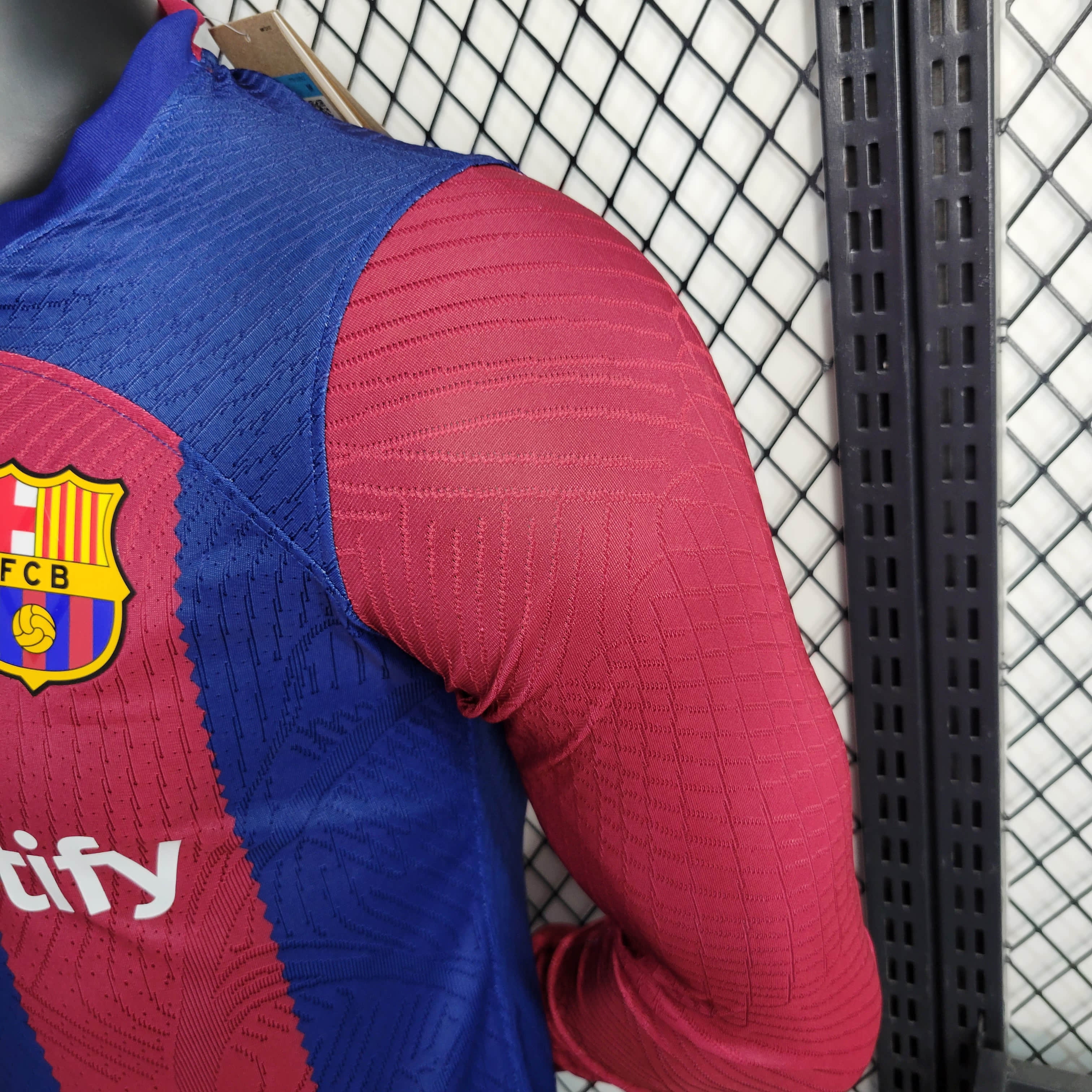 23/24 Player Long Sleeve Barcelona Home
