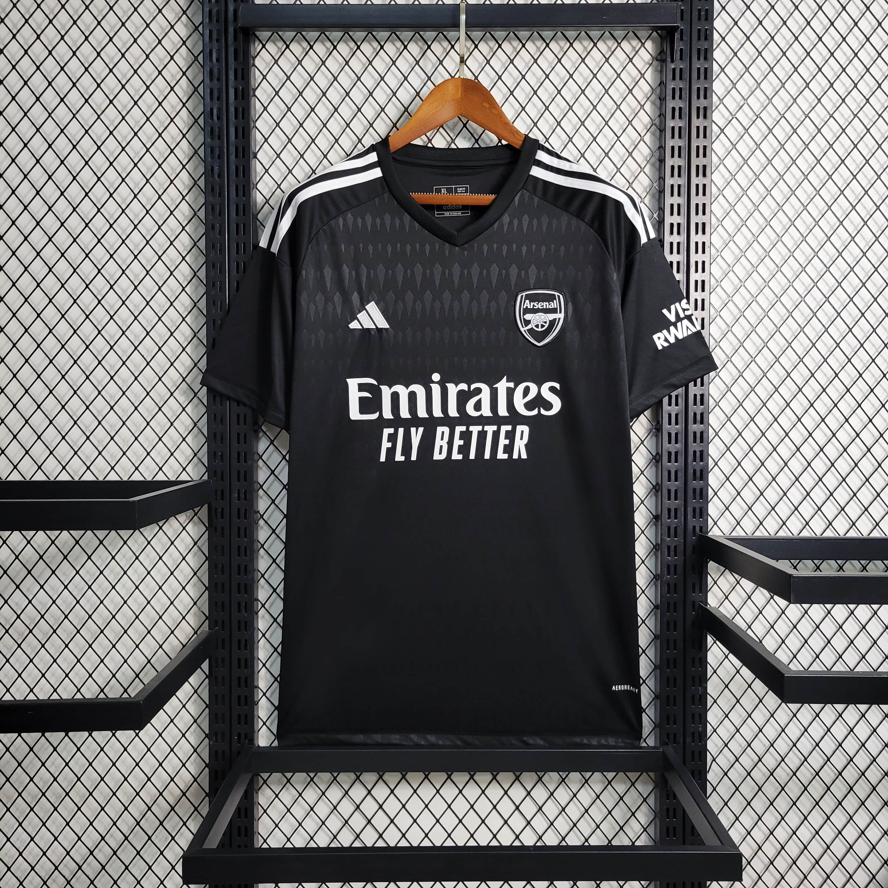 23/24 Arsenal Black Goalkeeper Jersey