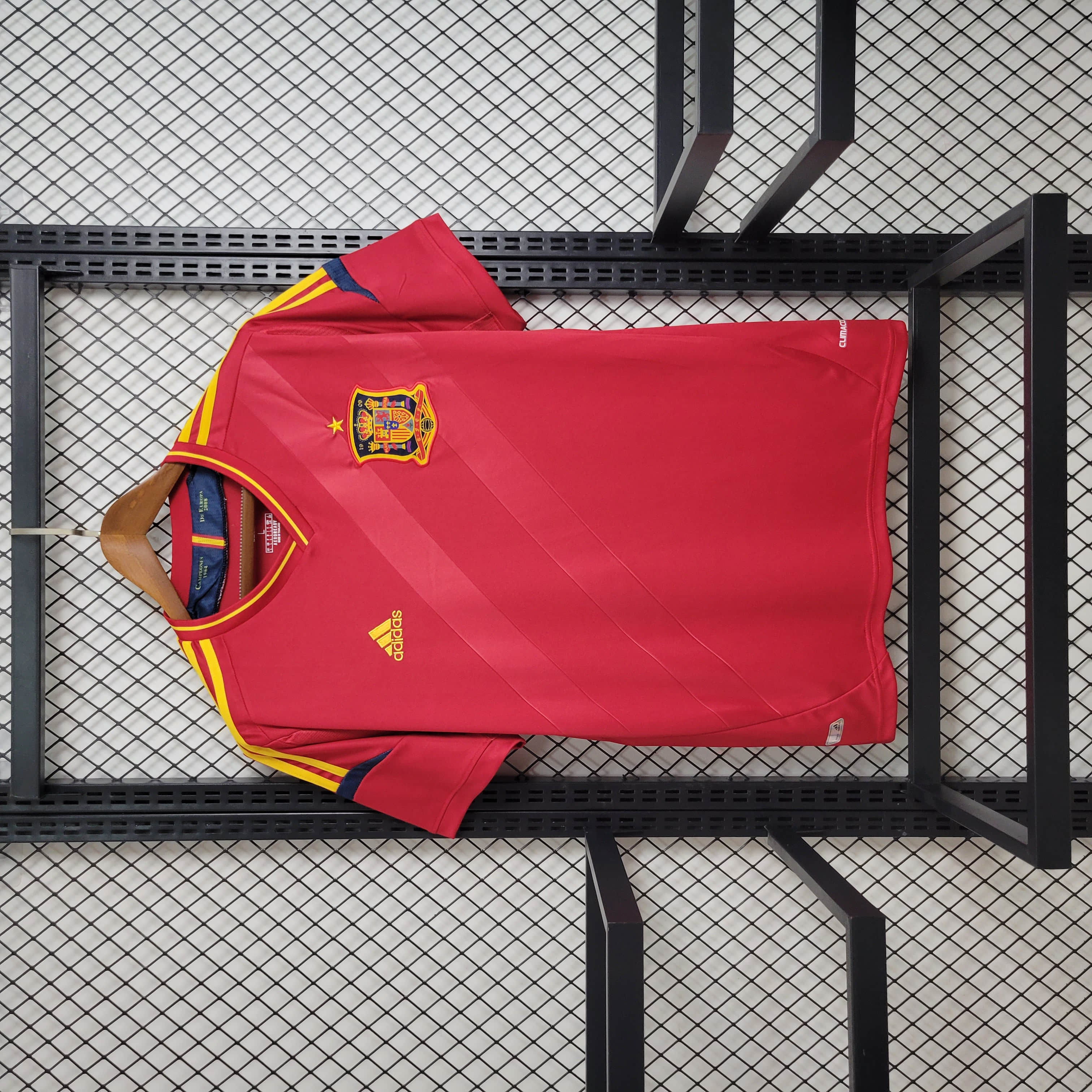 2012 Retro Spain Home Jersey