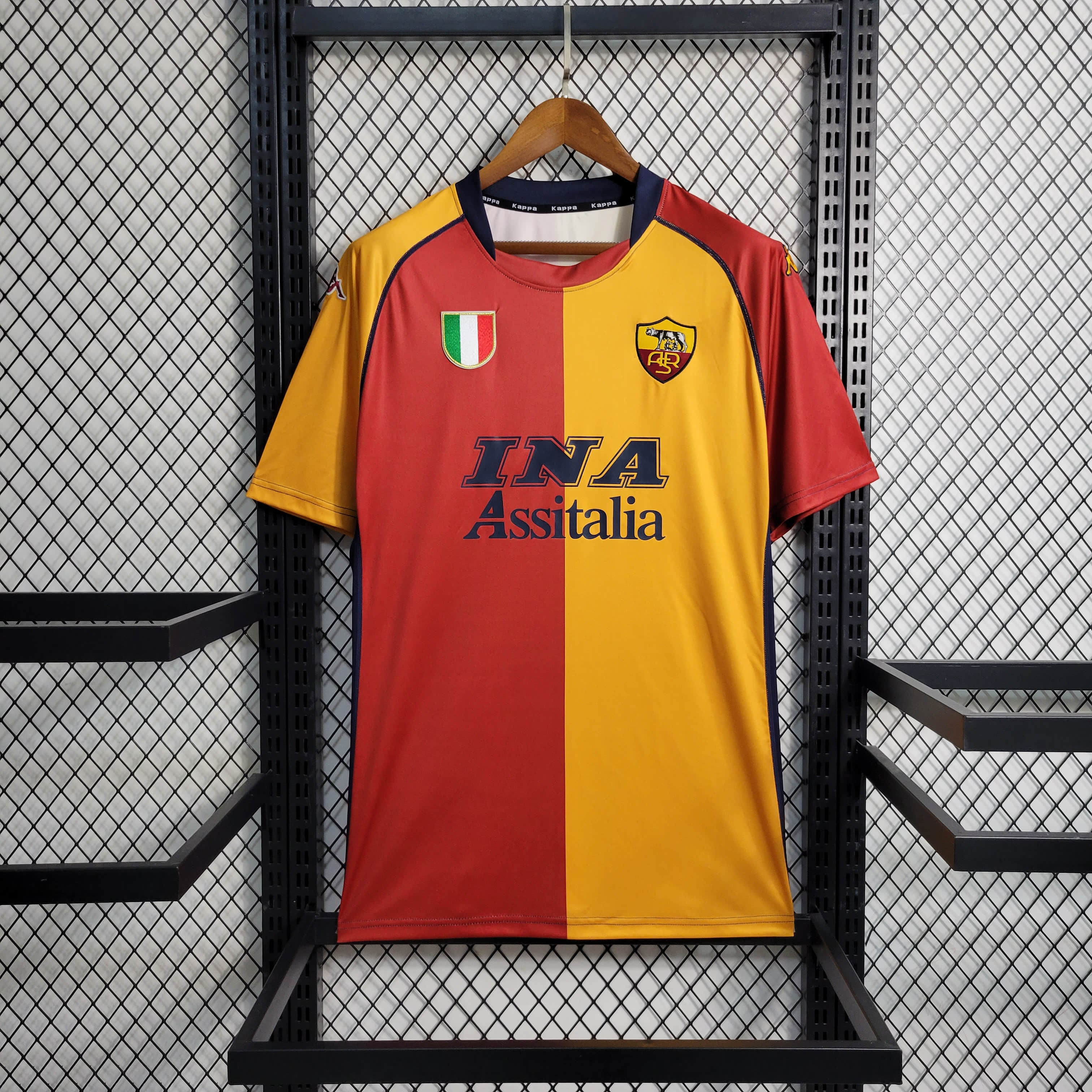 01/02 AS Roma Champions League Home Jersey