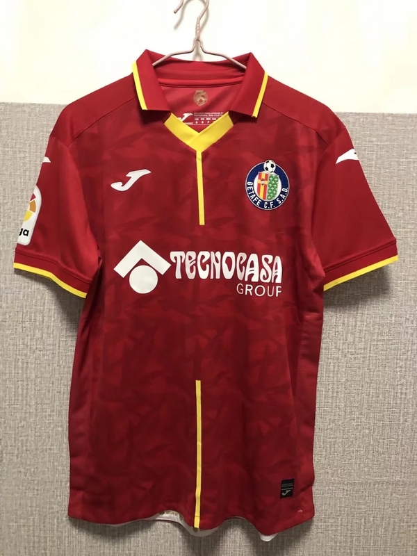 21-22 Getafe CF Away red soccer jerseys