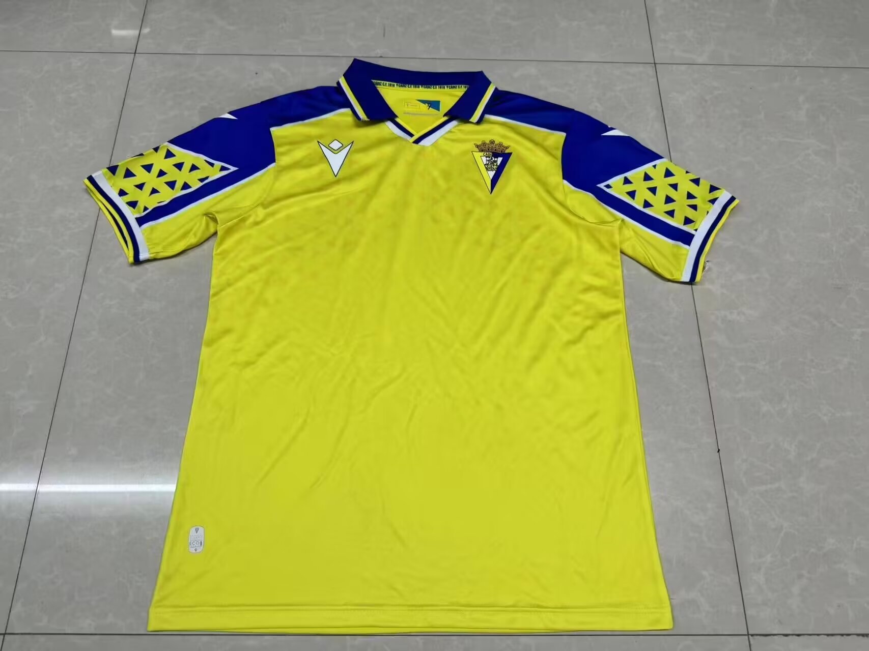 24-25 Cádiz home soccer jersey
