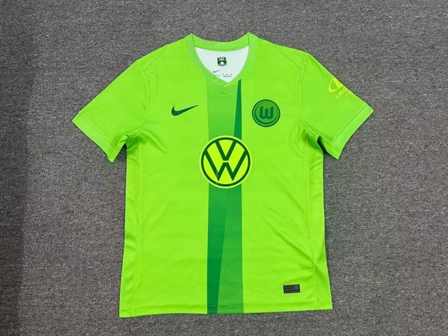 Wolfsburg 24 25 Home Soccer Jersey