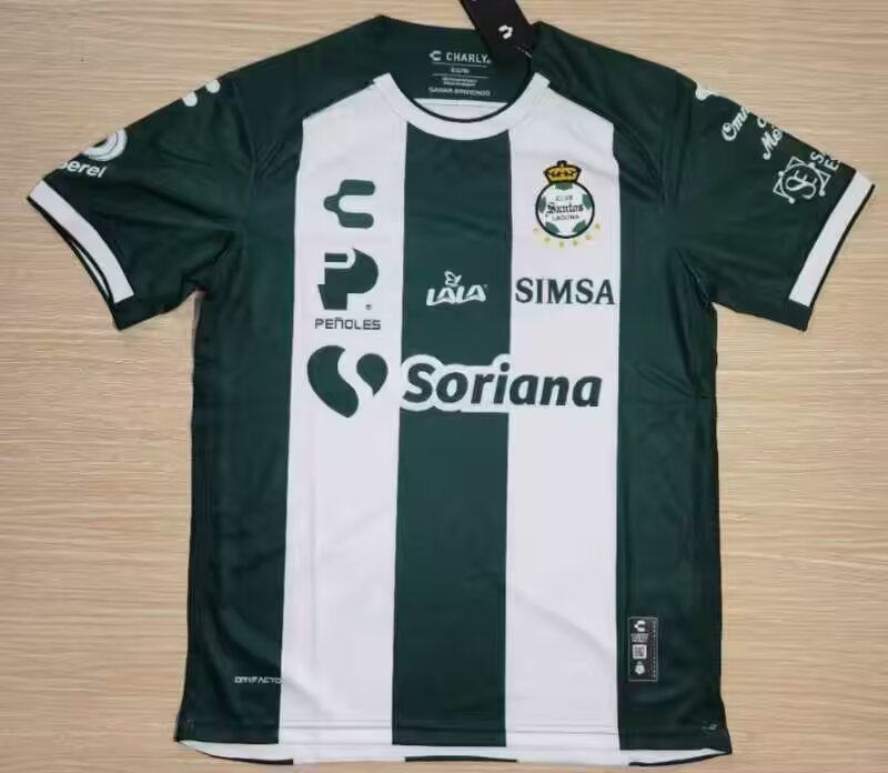 24-25Santos Laguna Home Soccer Jersey
