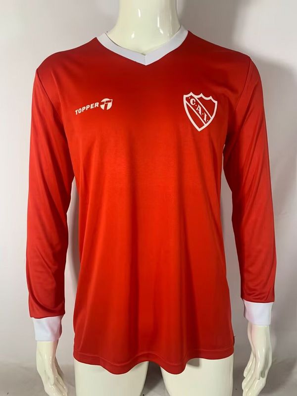 82-85 Atlético Independiente home long sleeve S-XXL