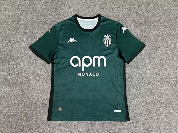 24-25 AS Monaco away green soccer Jersey