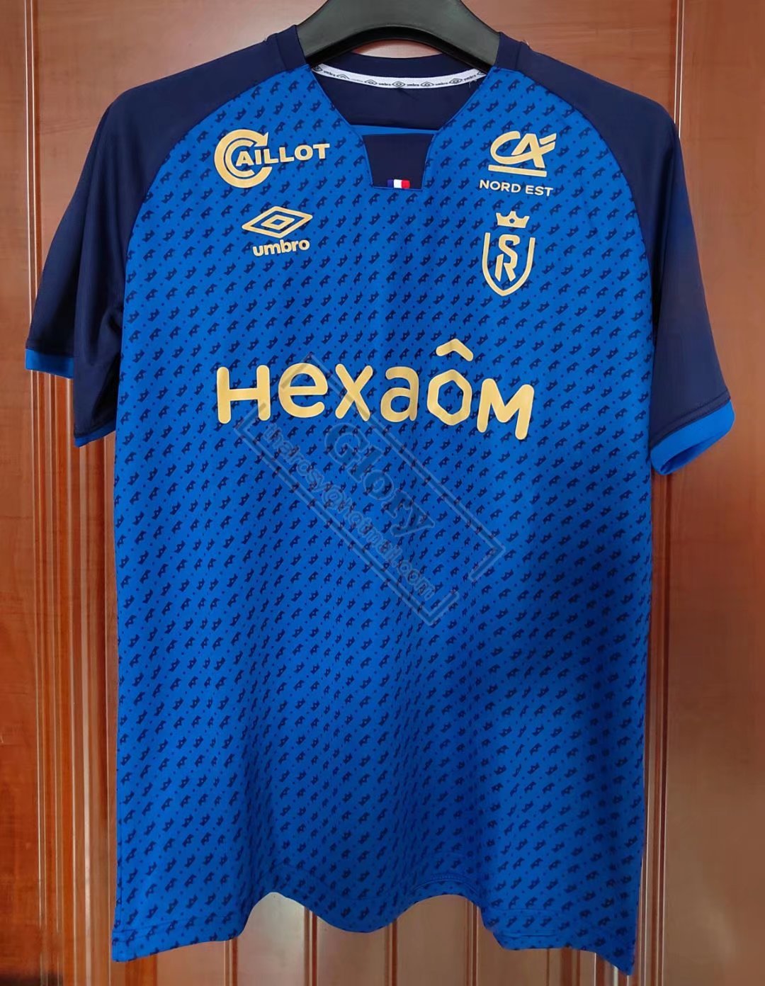 Stade de Reims away blue 21-22 thai quality