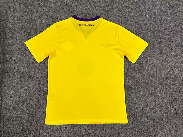 24-25 FC Toulouse away yellow soccer jersey