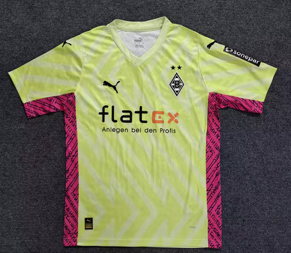 23-24 Borussia MÖNCHENGLADBACHgreen goalkeeper soccer jersey
