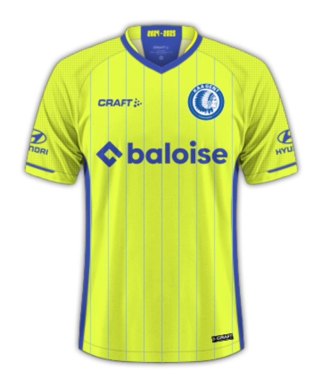 2024/2025 KAA Gent thrid jersey
