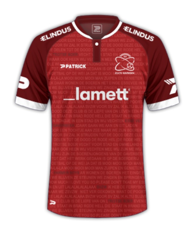 2024/2025 SV Zulte Waregem home jersey