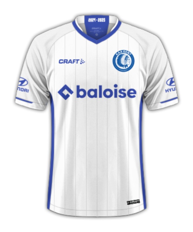 2024/2025 KAA Gent away jersey