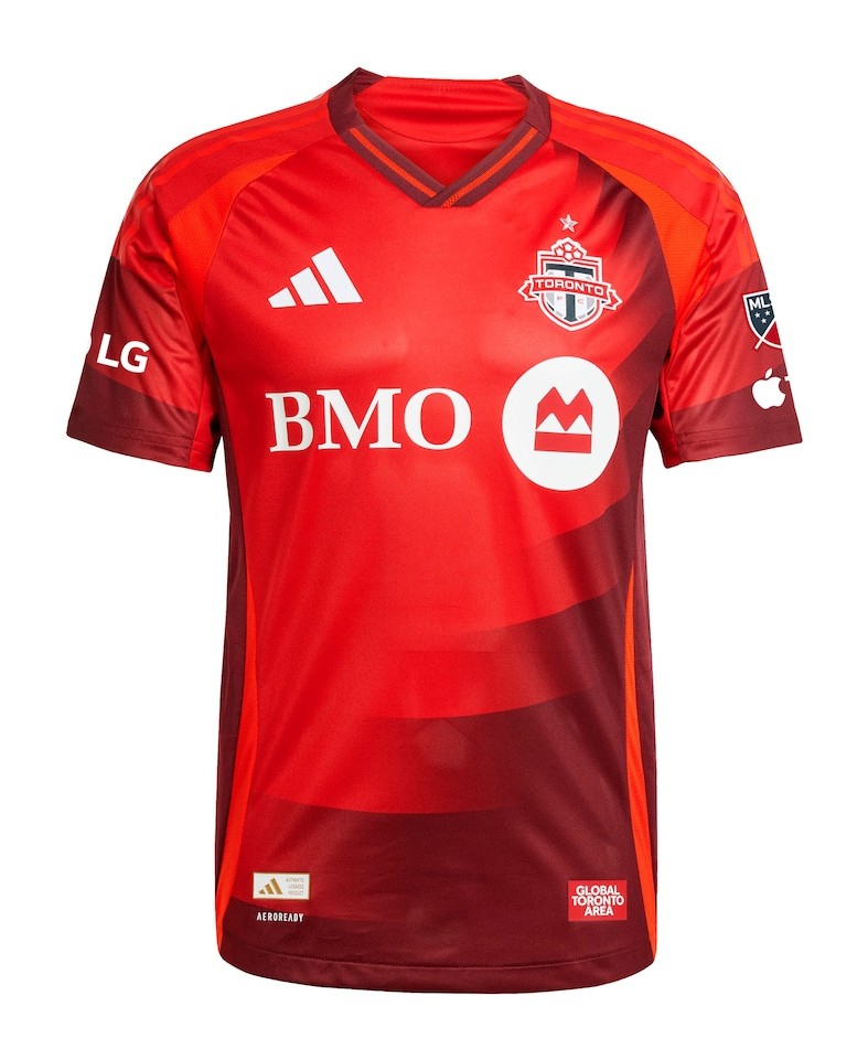 Toronto FC home jersey 2025